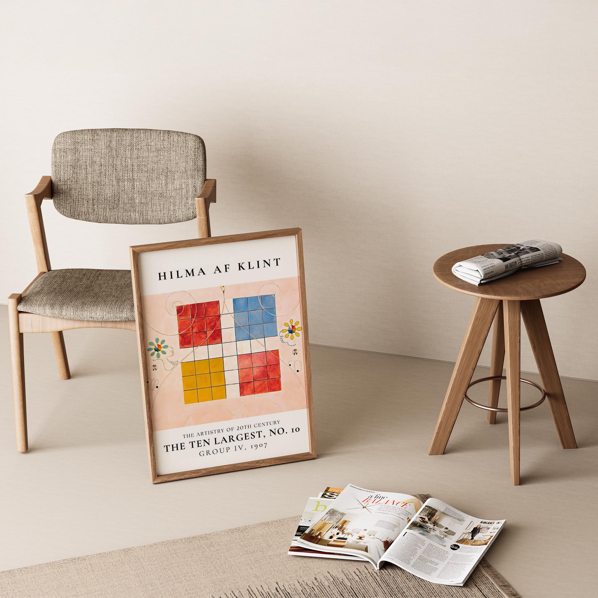 Hilma af Klint 57 Duvar Tablosu