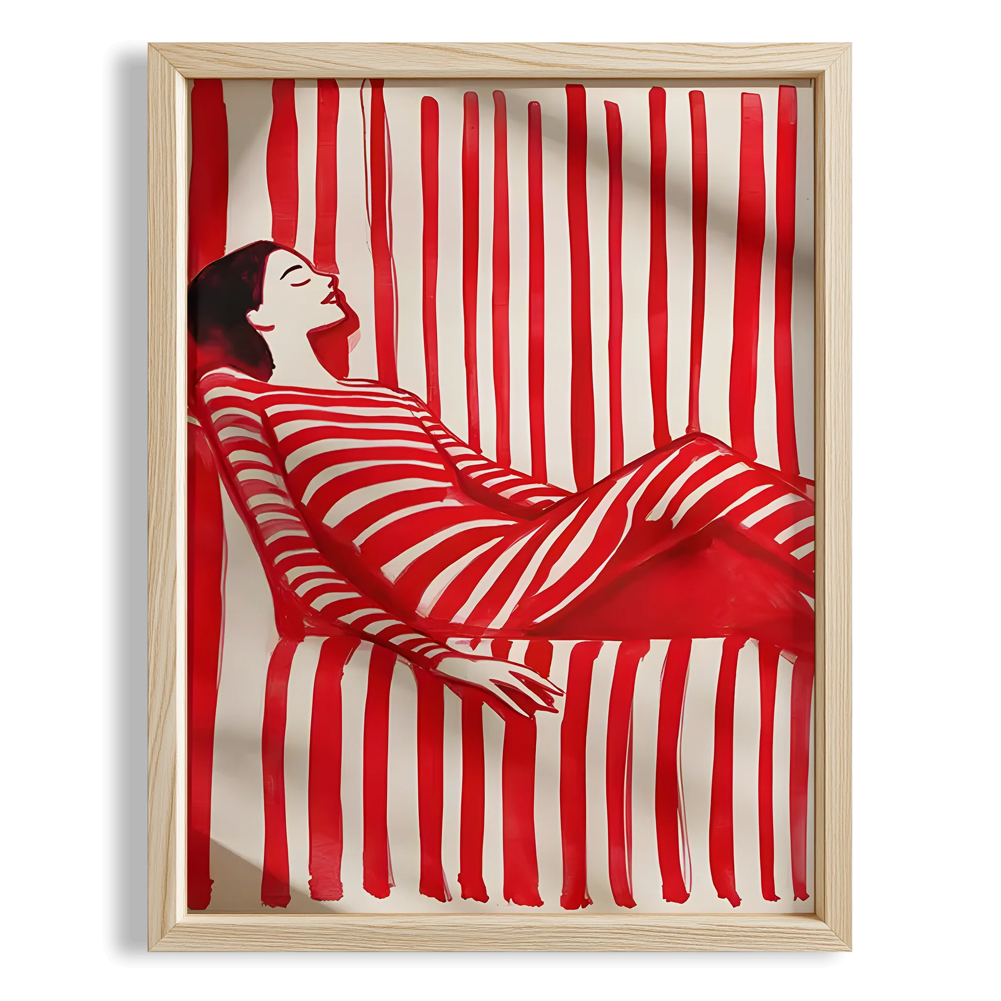 Dinlenme XXXV - Kırmızı Çizgiler