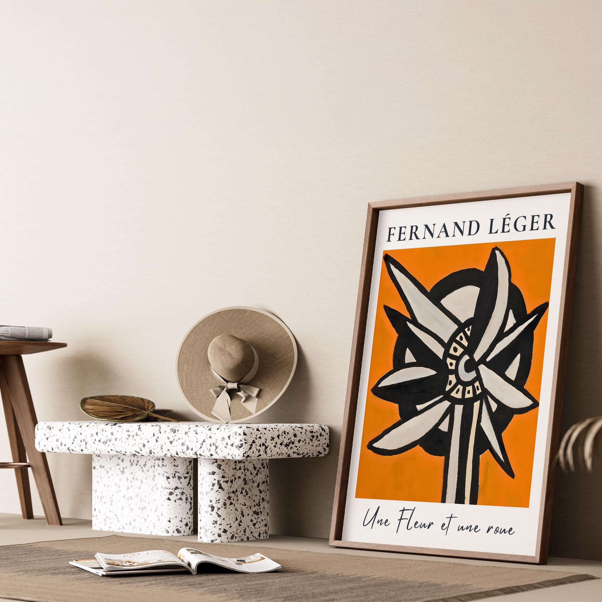 Fernand Leger IX Duvar Tablosu