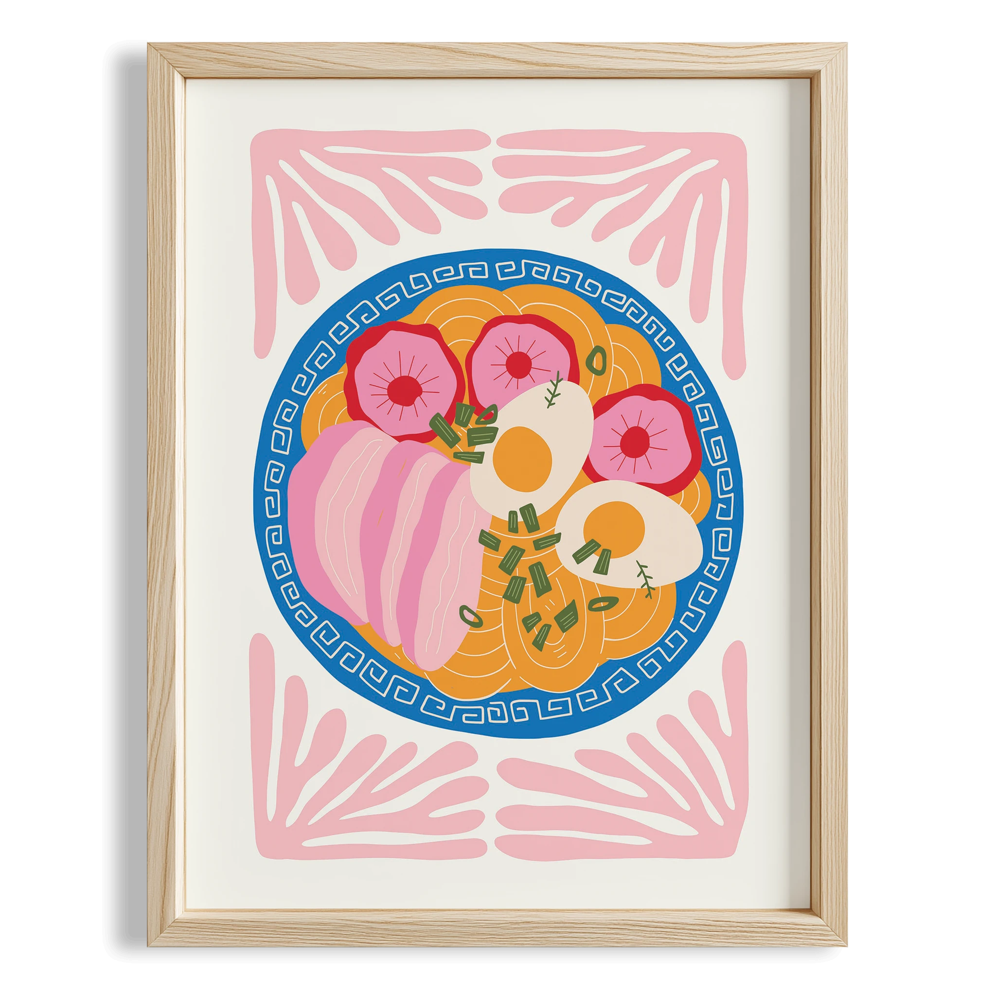 Ramen Kasesi Modern Food Asya Koleksiyonu Mutfak Duvar Tablosu