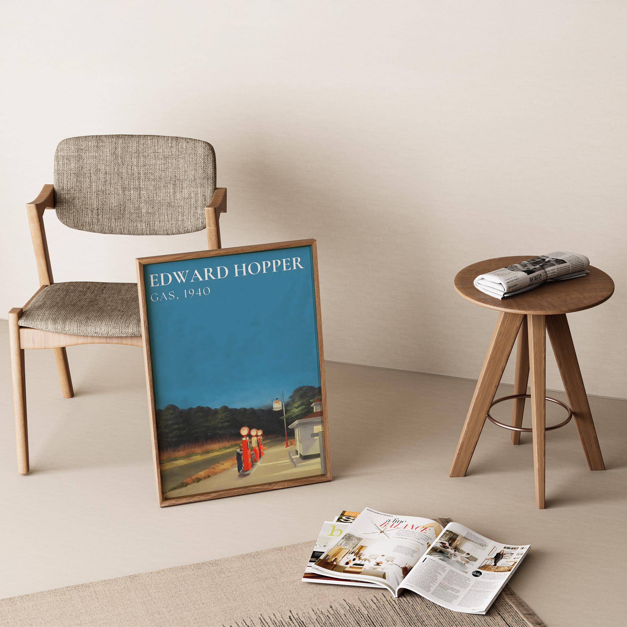 Edward Hopper XI Duvar Tablosu