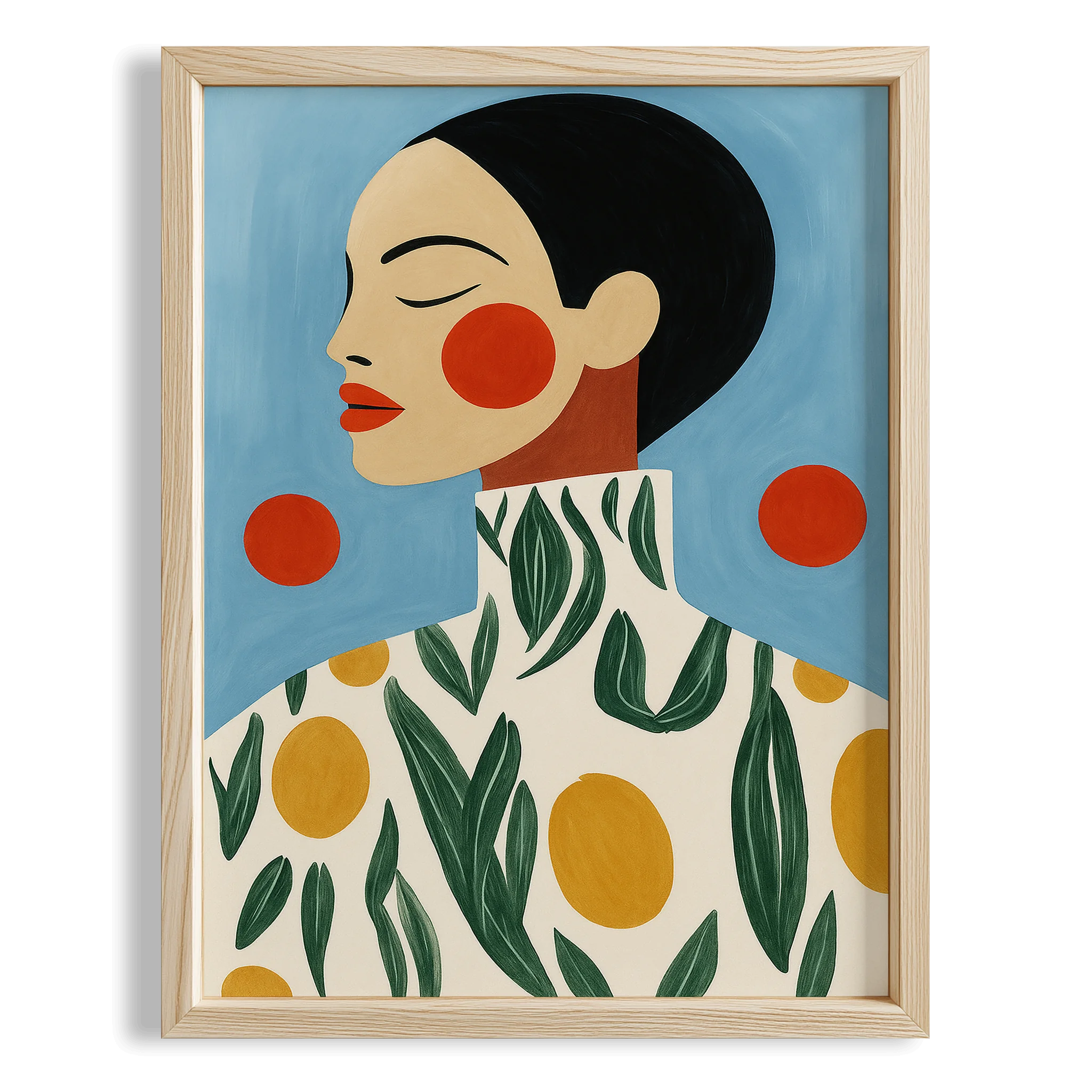 Kadın Portre VII - Fashion Bohem