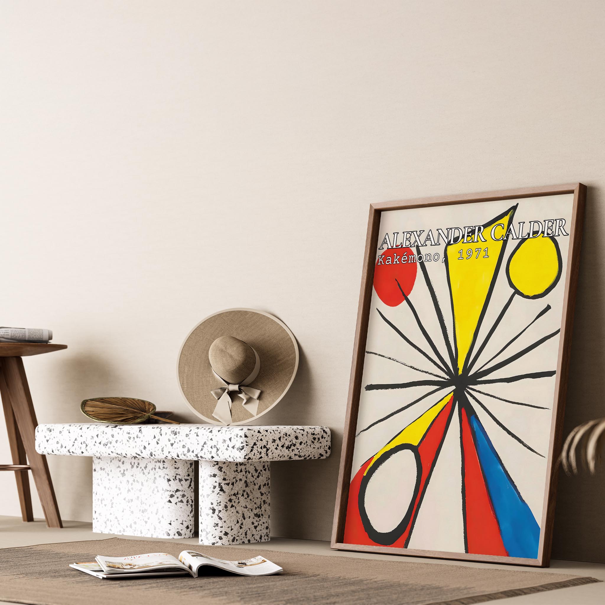 Alexander Sandy Calder XII Duvar Tablosu