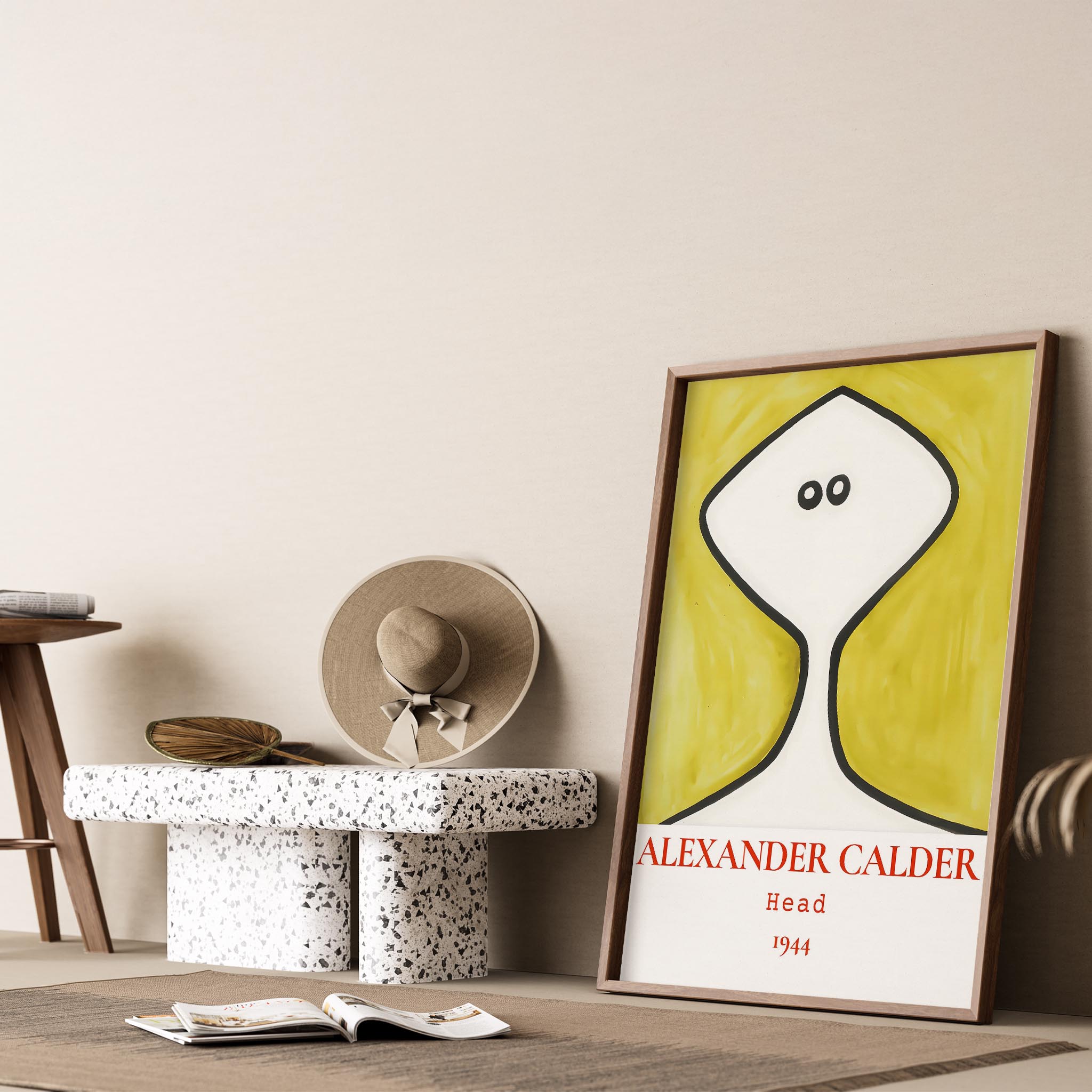 Alexander Sandy Calder III Duvar Tablosu