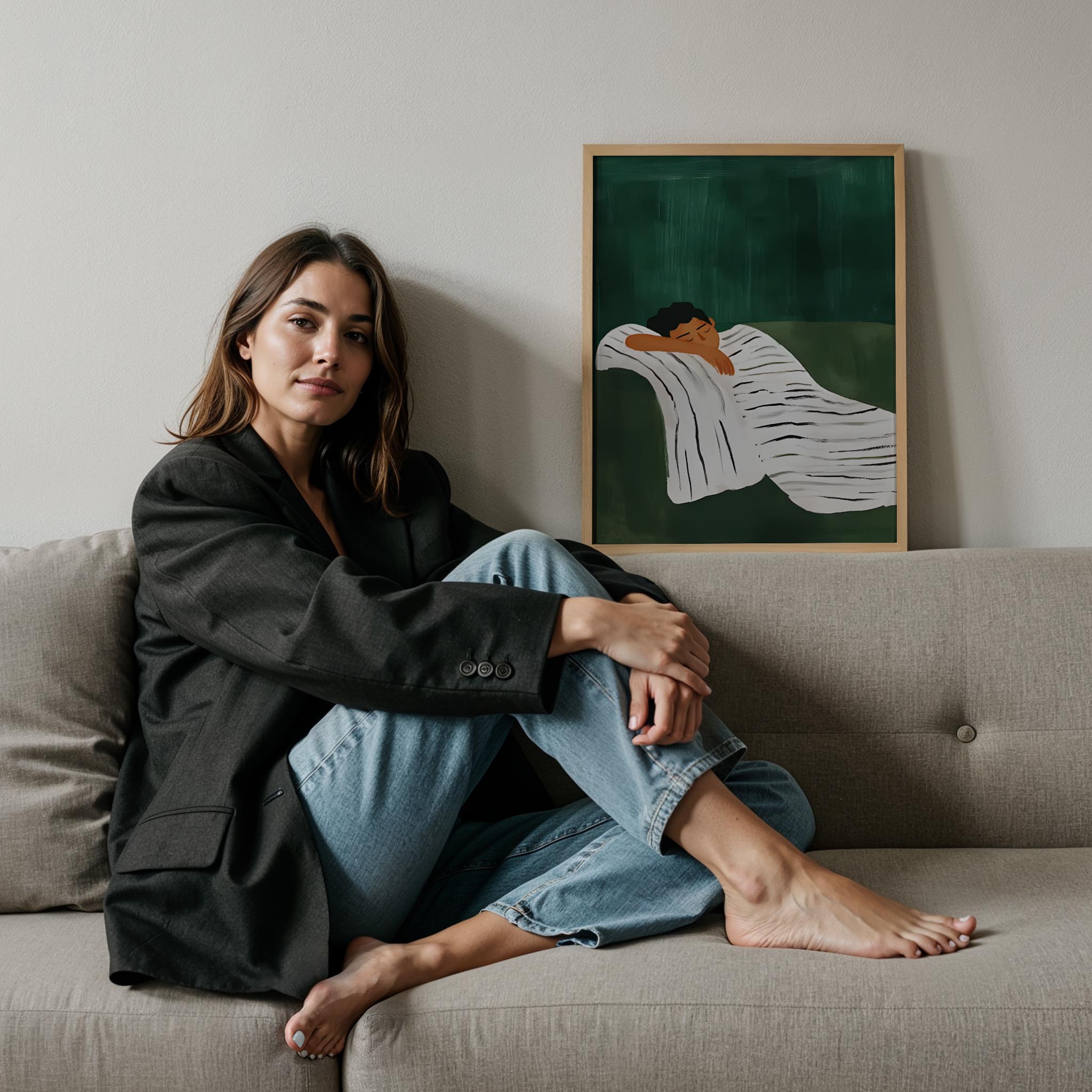 Uykunun Eşiği I - Beyaz