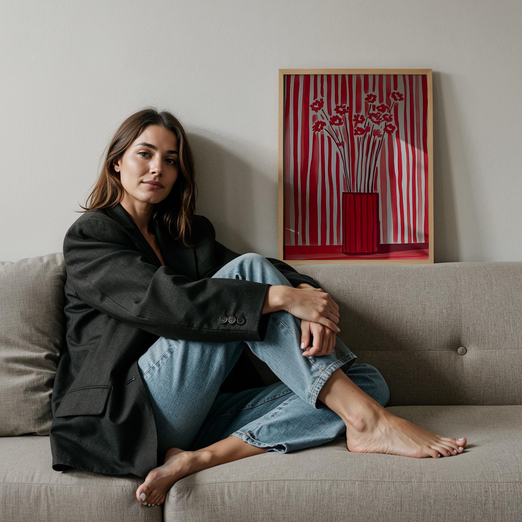 Tiyatro Perdesi I - Kırmızı Çizgiler