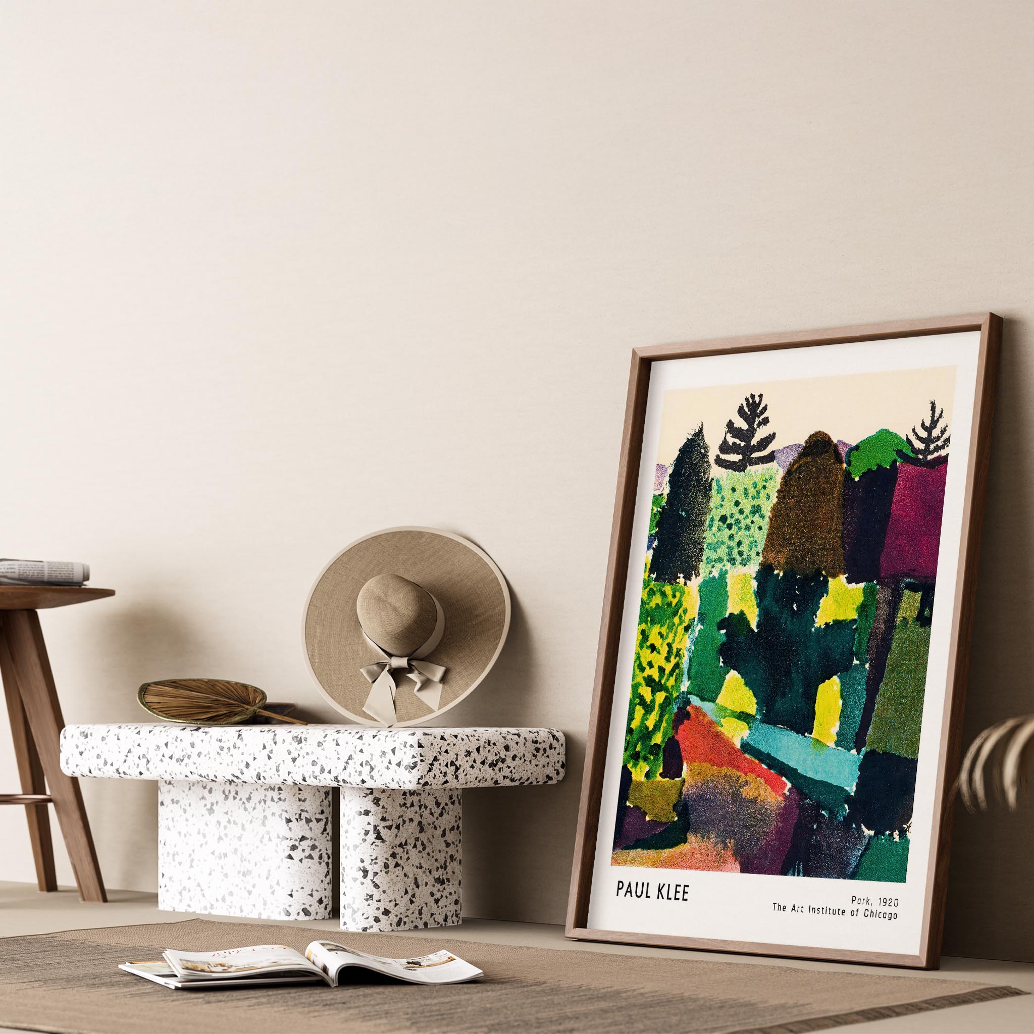 Paul Klee Park 1920 Suluboya I Duvar Tablosu