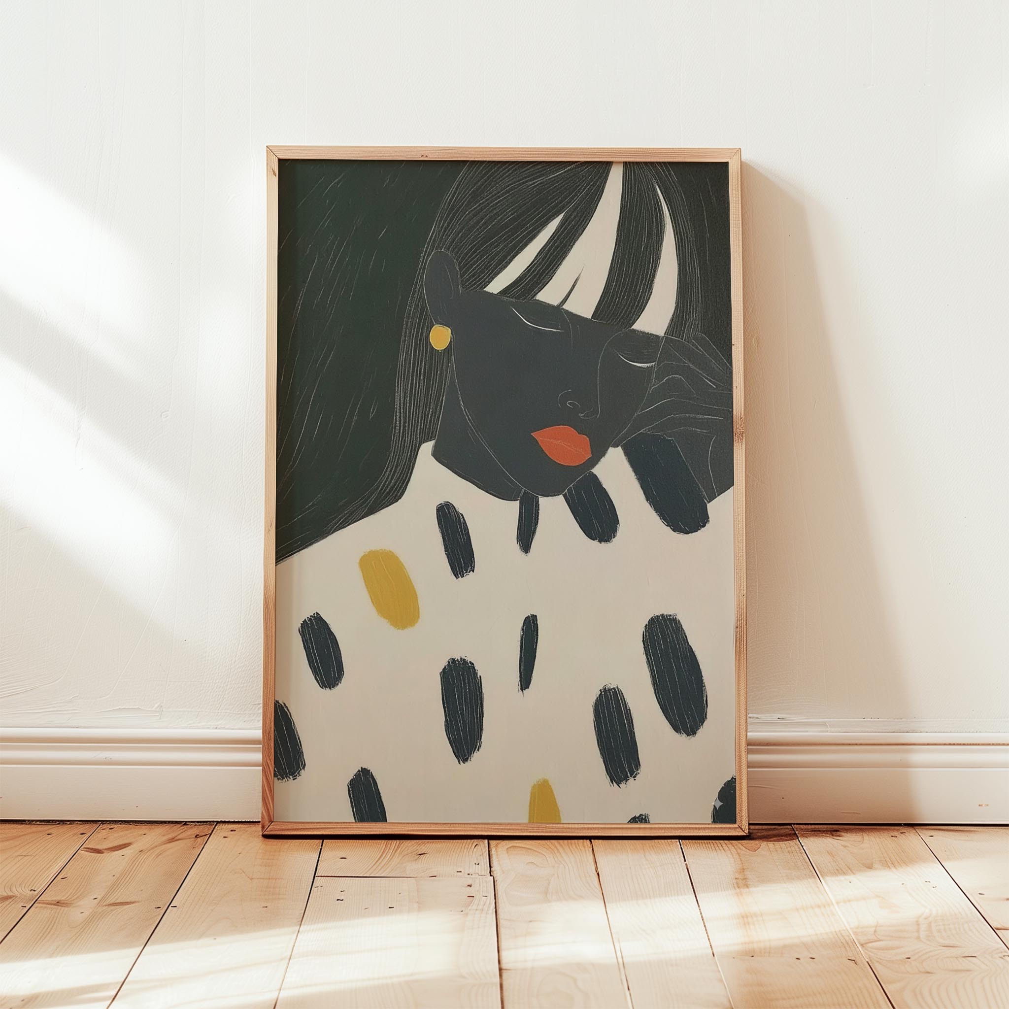 Kadın Portre XXV - Bohem