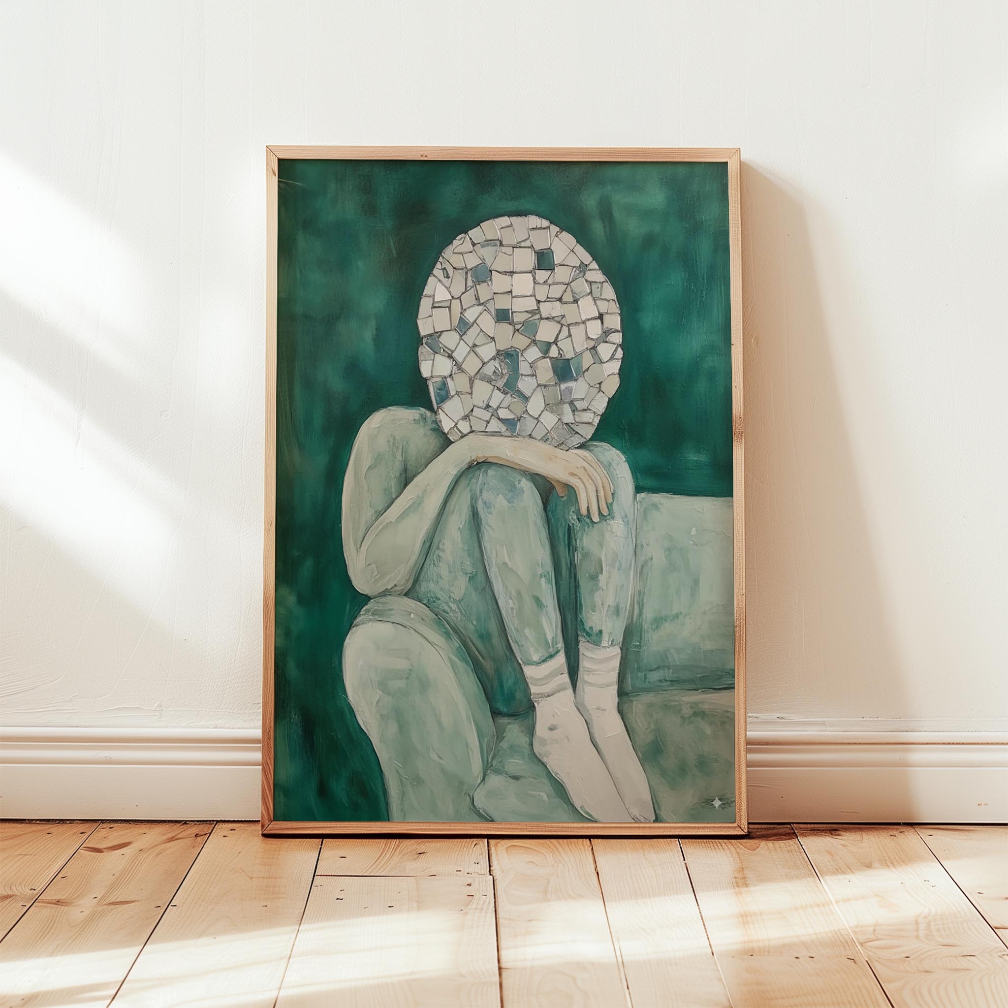 Kadın Portre XXI - Mozaik