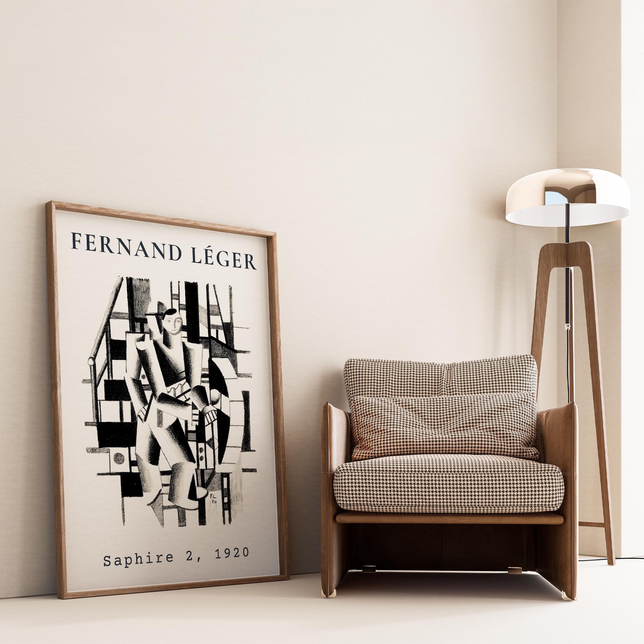 Fernand Leger VIII Duvar Tablosu