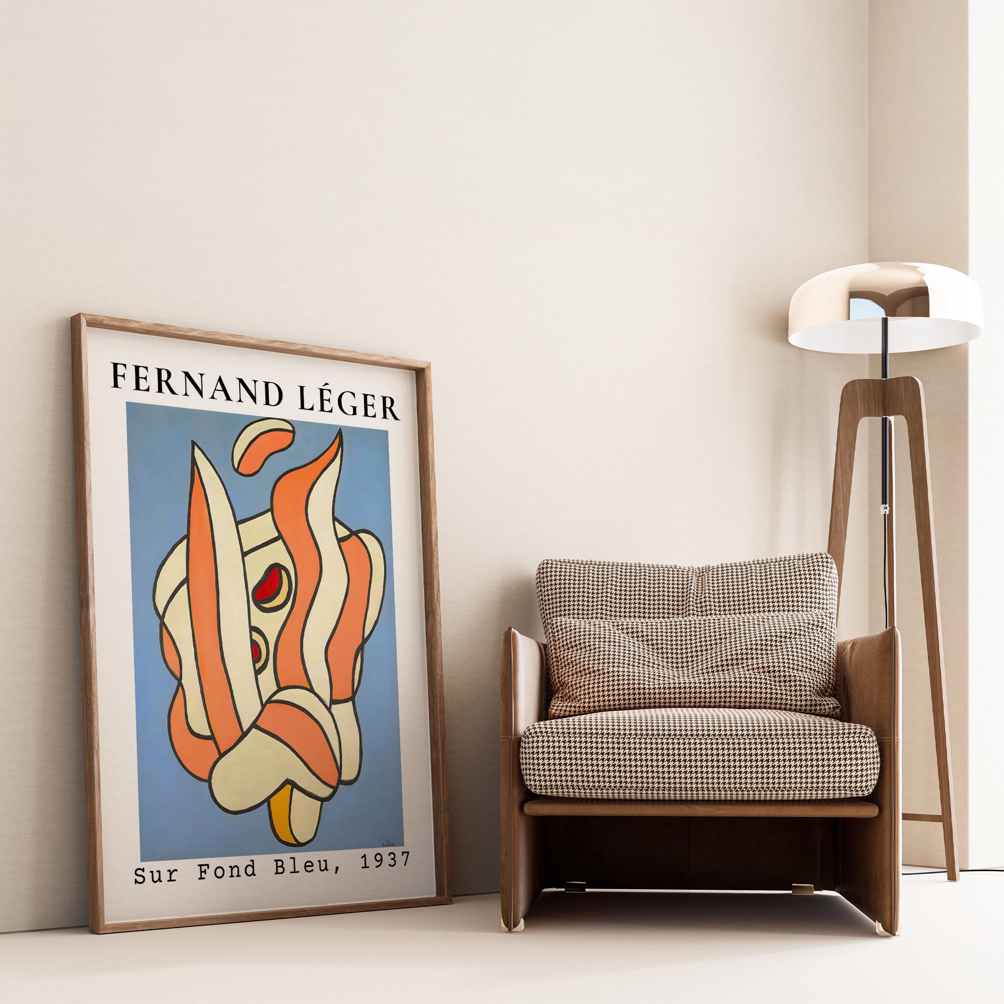 Fernand Leger 33 Duvar Tablosu