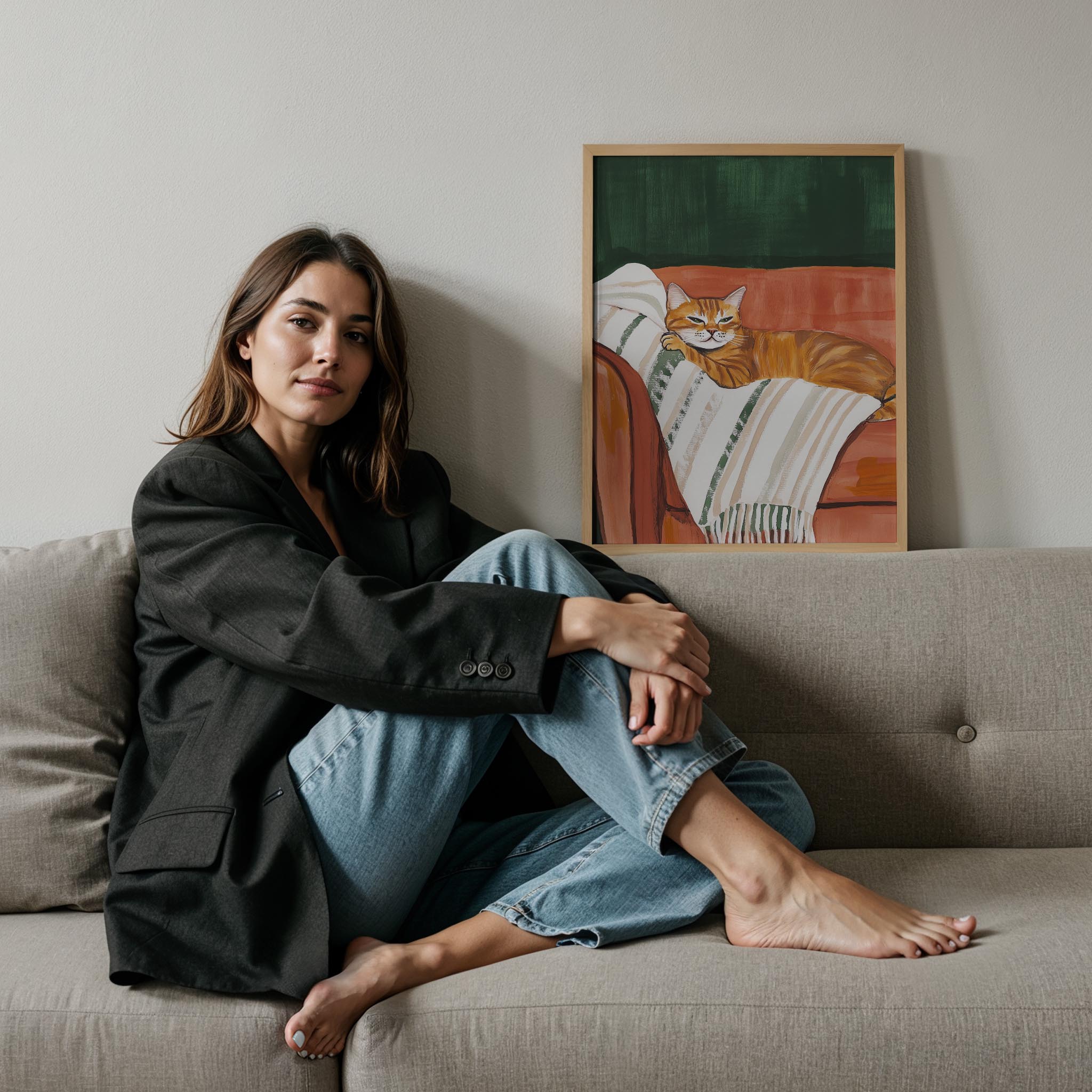 Kedi Portre VI - Sarman