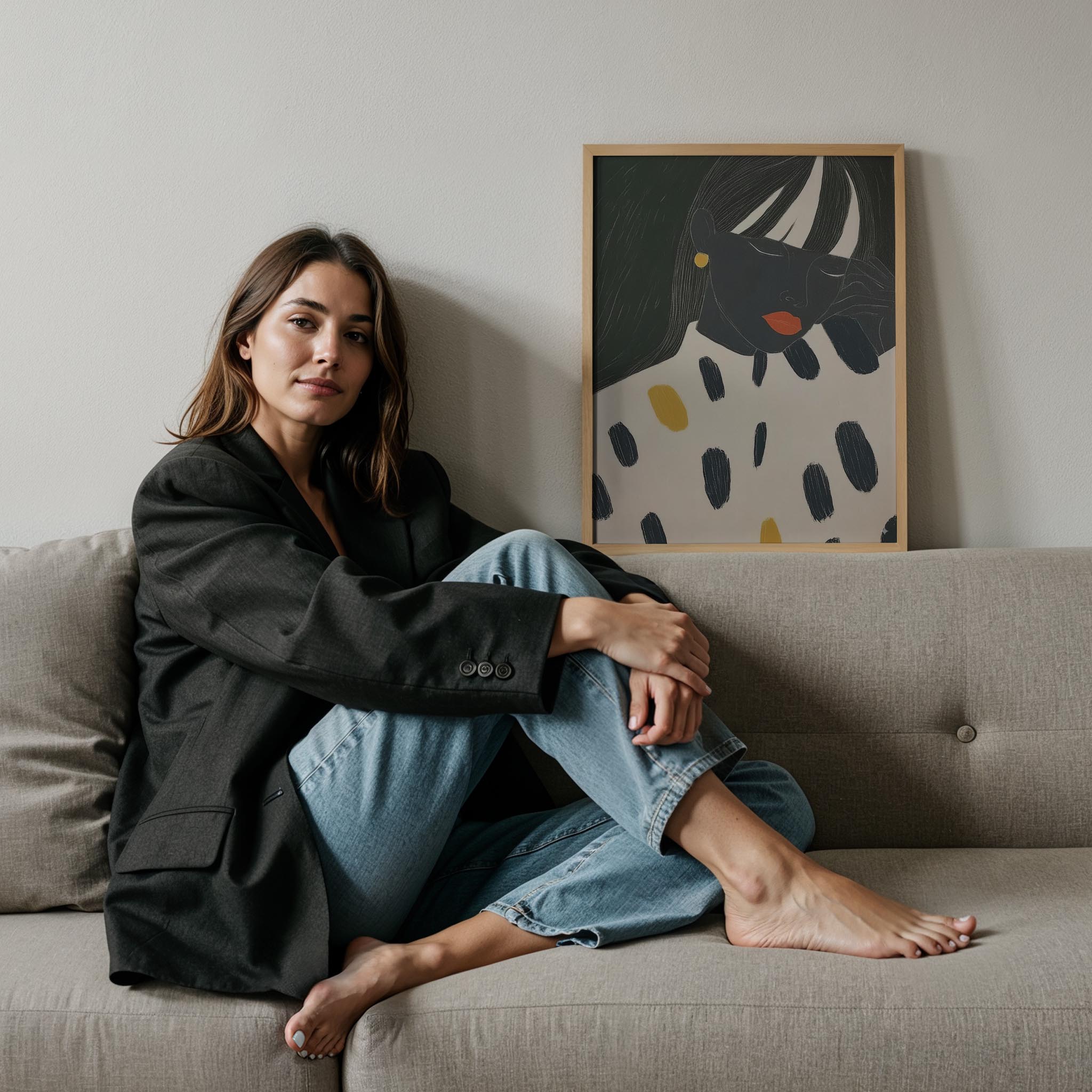 Kadın Portre XXV - Bohem