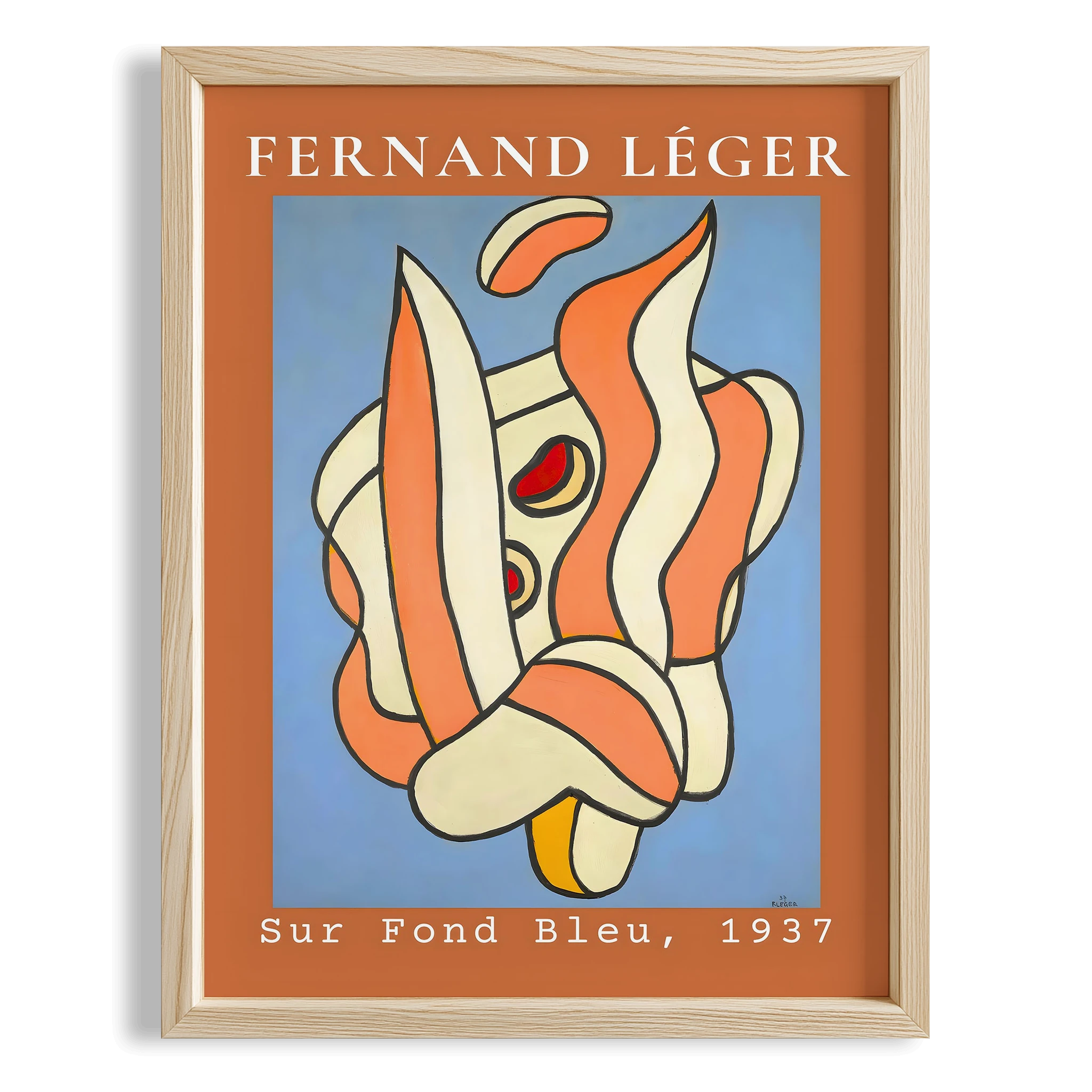 Fernand Leger XXX Duvar Tablosu