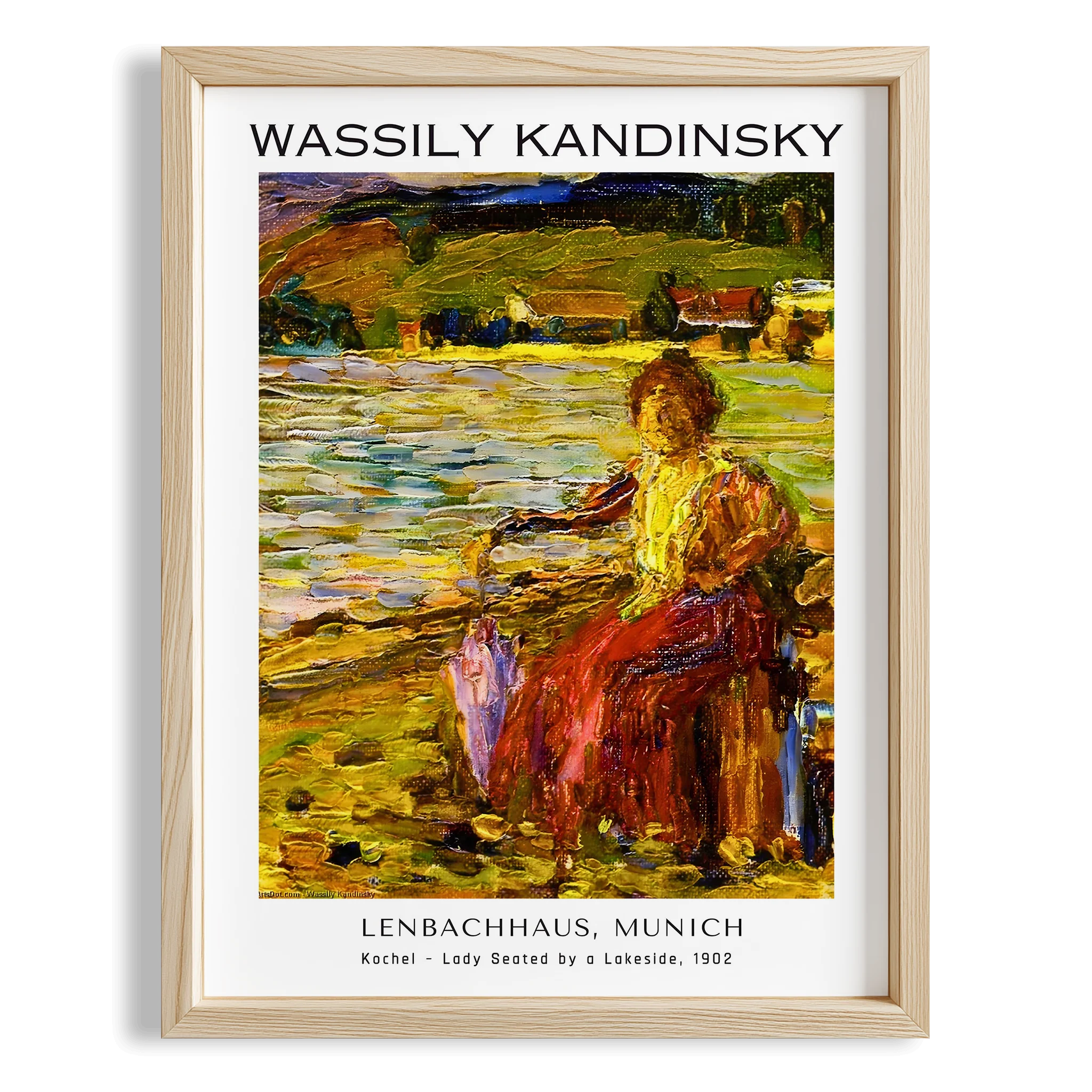 Kochel - Lady Seated by a Lakeside
