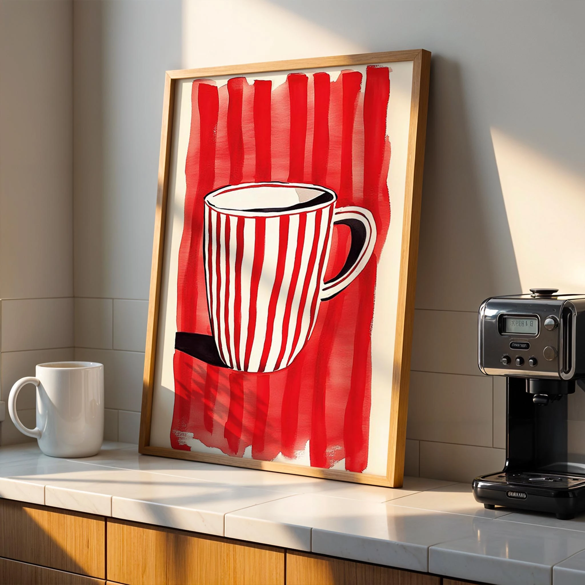 Kırmızı Çizgi Serisi II - Kahve Fincanı