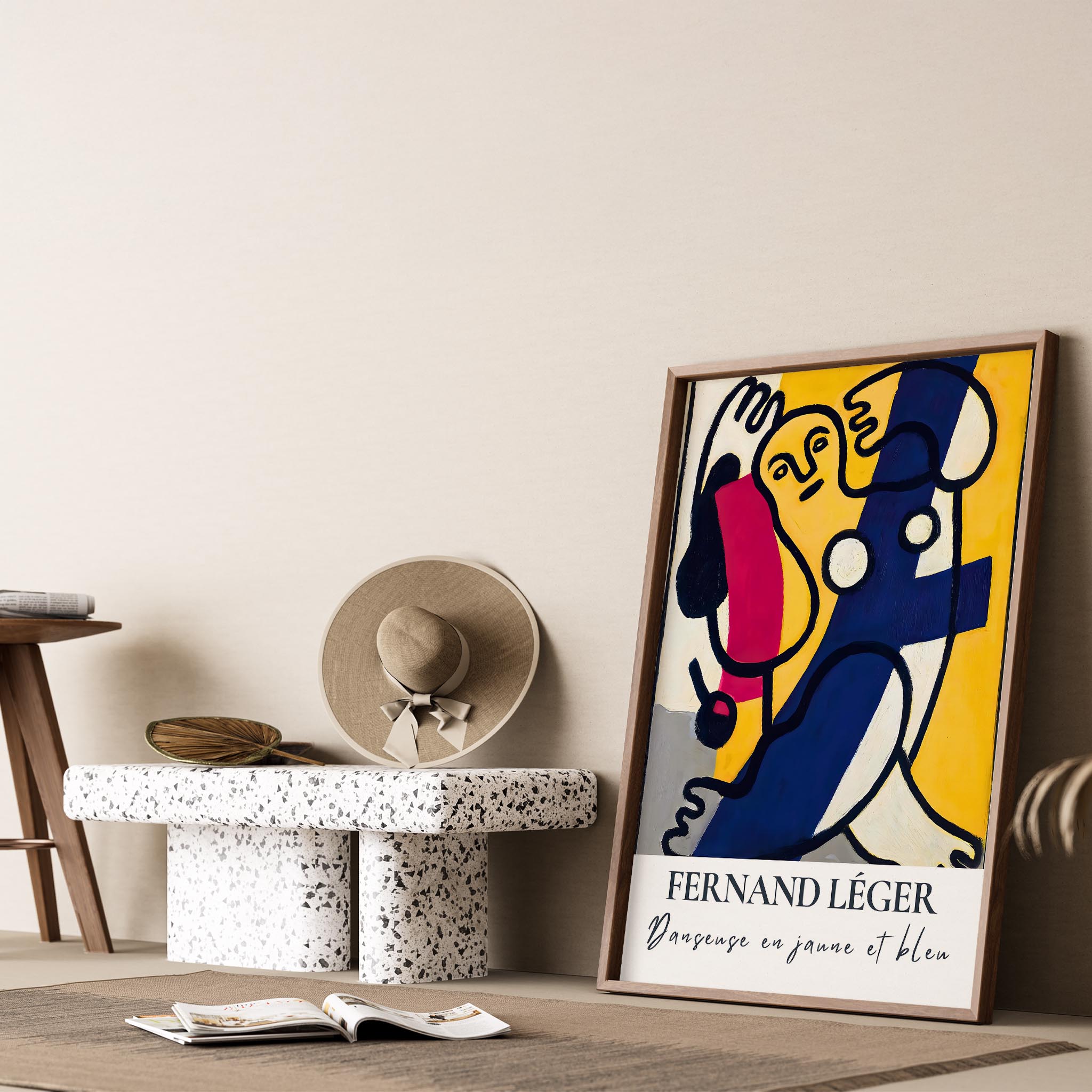 Fernand Leger XXVI Duvar Tablosu