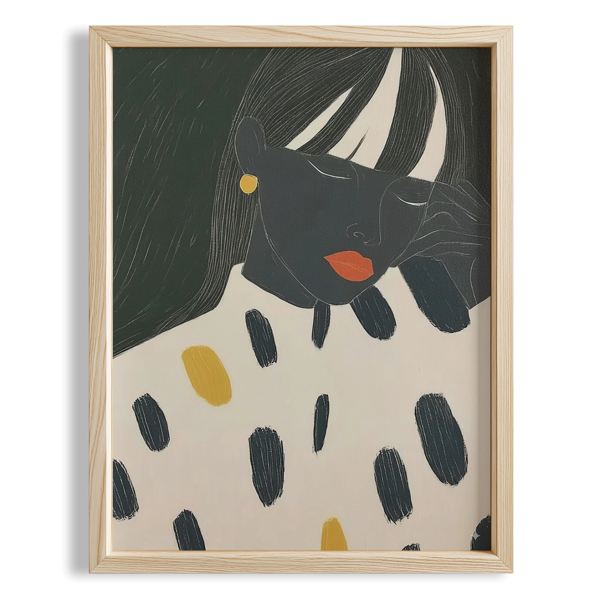 Kadın Portre XXV - Bohem