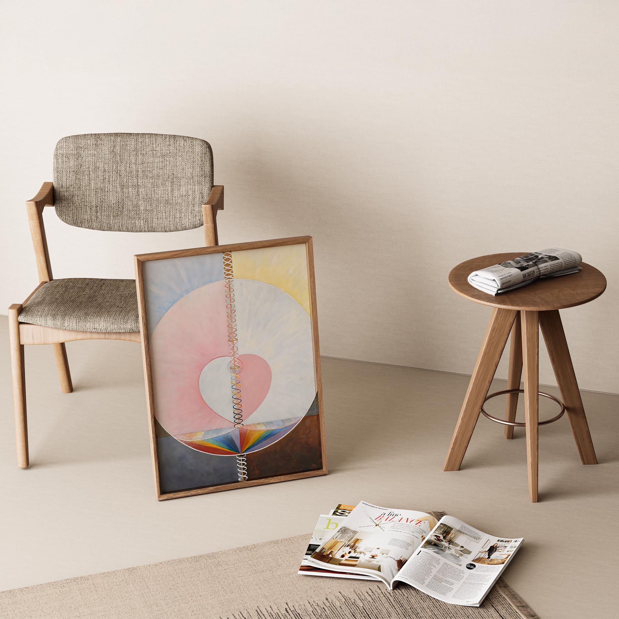Hilma af Klint 73 Duvar Tablosu