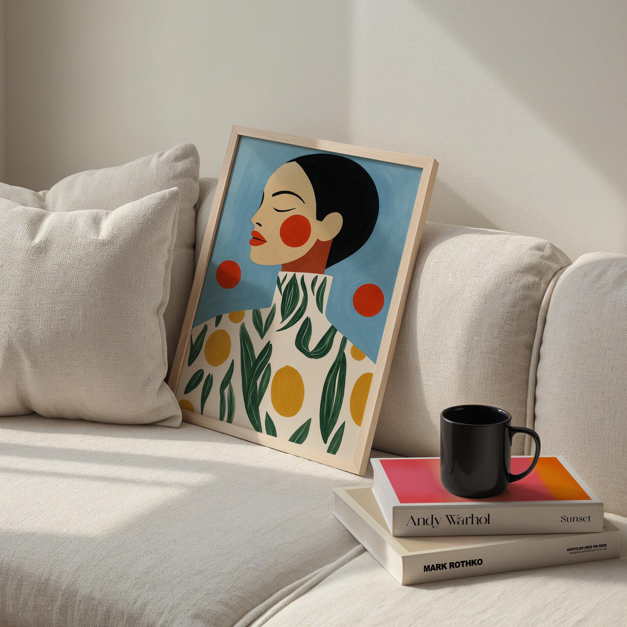 Kadın Portre VII - Fashion Bohem