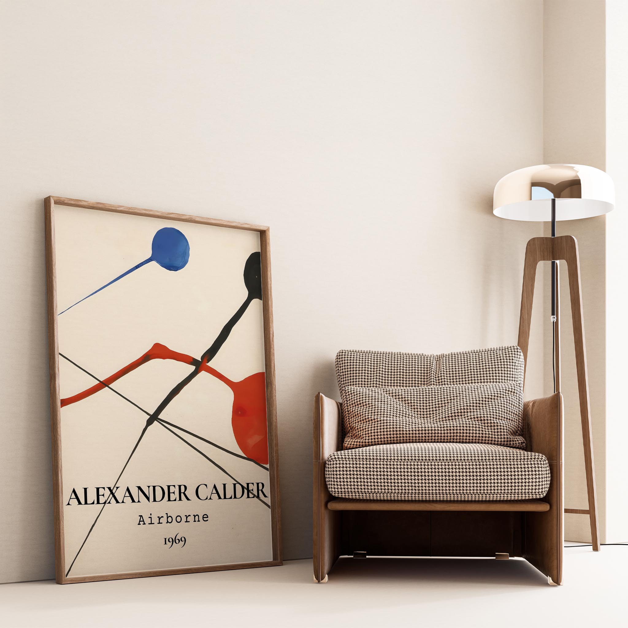 Alexander Sandy Calder XXII Duvar Tablosu