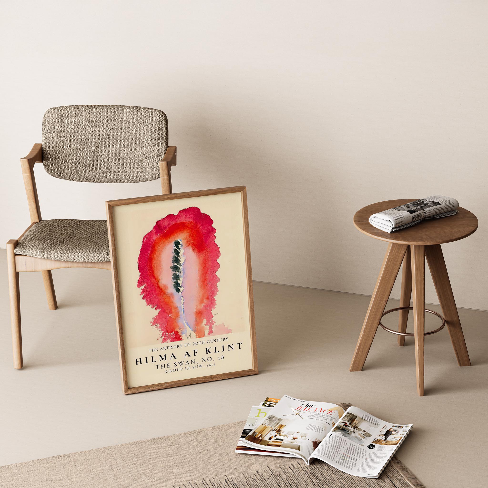 Hilma af Klint IV Duvar Tablosu