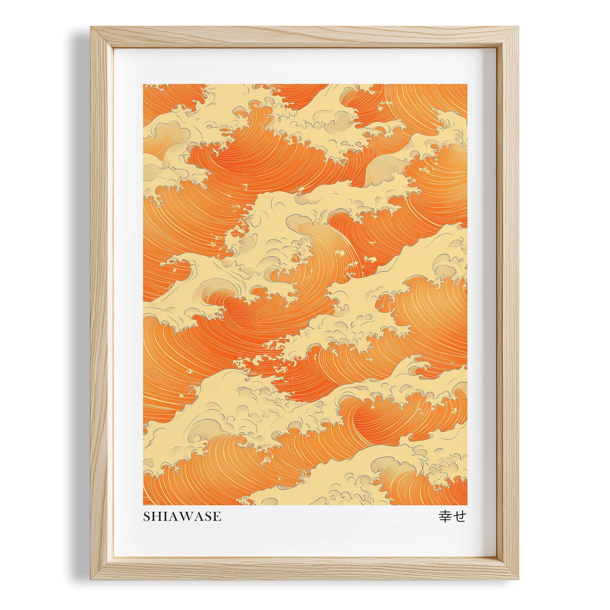 Japandi Turuncu IV - Mutluluk