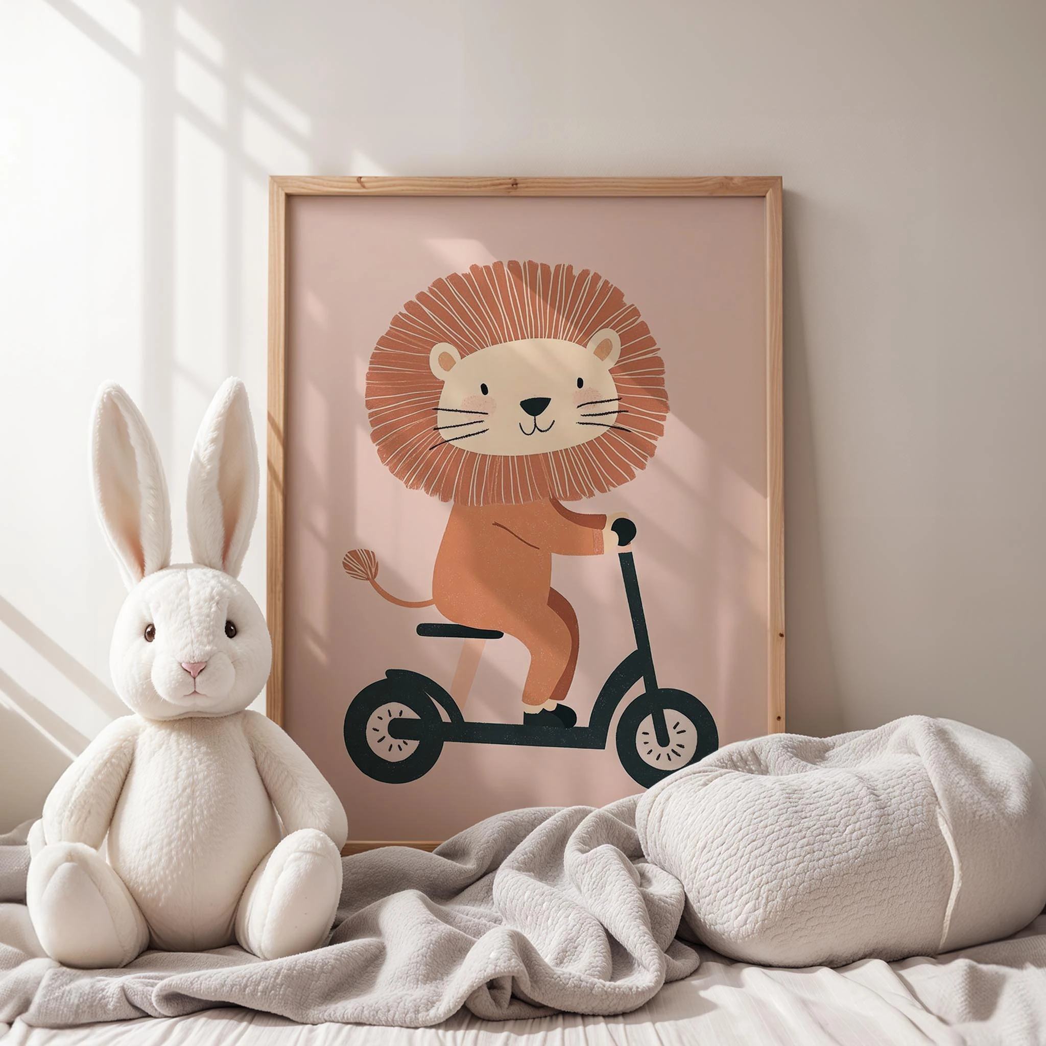 Scooter'lu Aslan - Pembe Fon