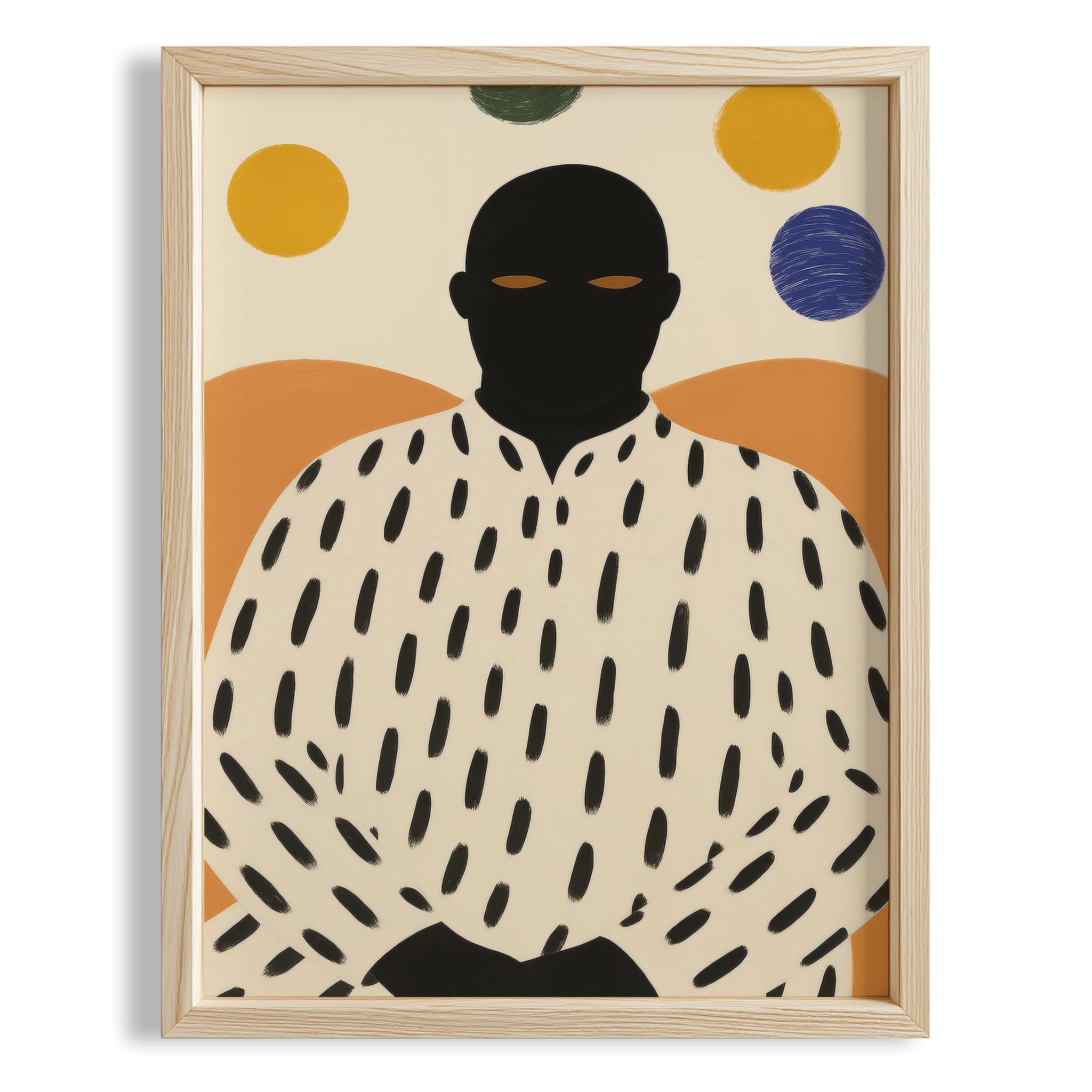 Erkek Portre III - Afro Bohem