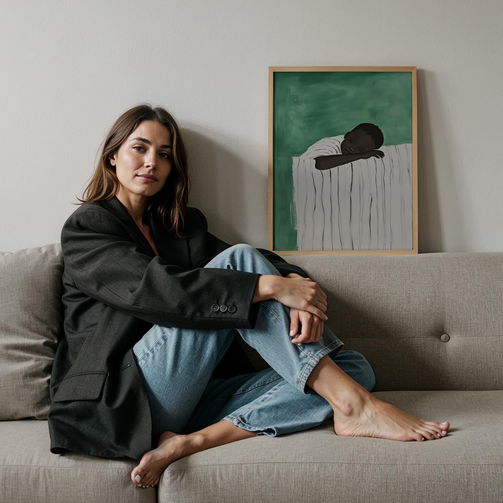 Sığınma I - Krem Çizgiler