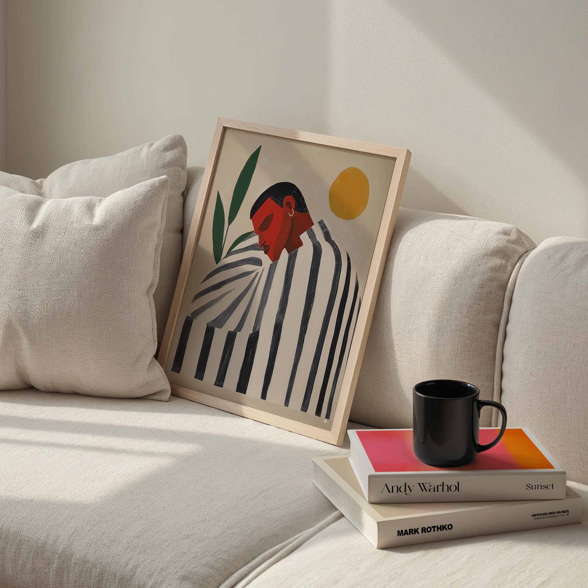 Erkek Portre VIII - Çizgili Bohem