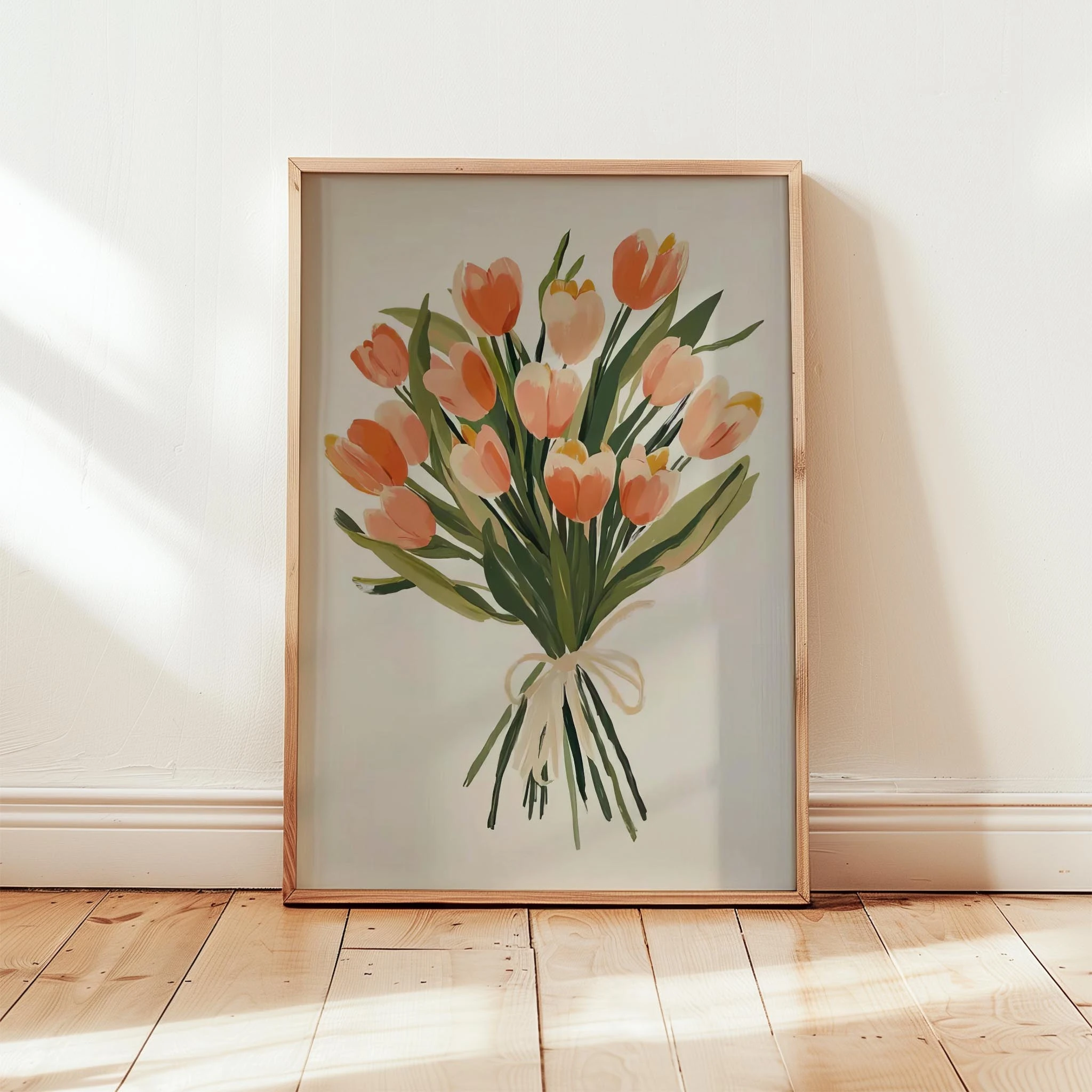 Çiçek Buketleri I - Pembe Laleler