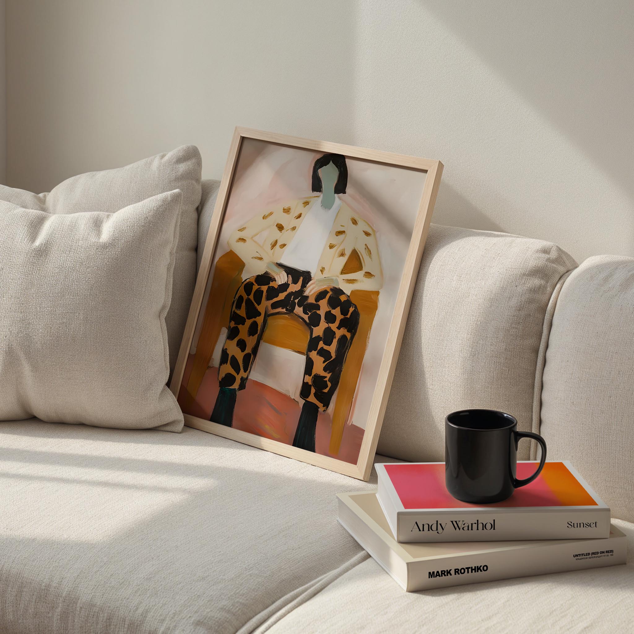 Moda Çalışması I - Benekli Pantolon