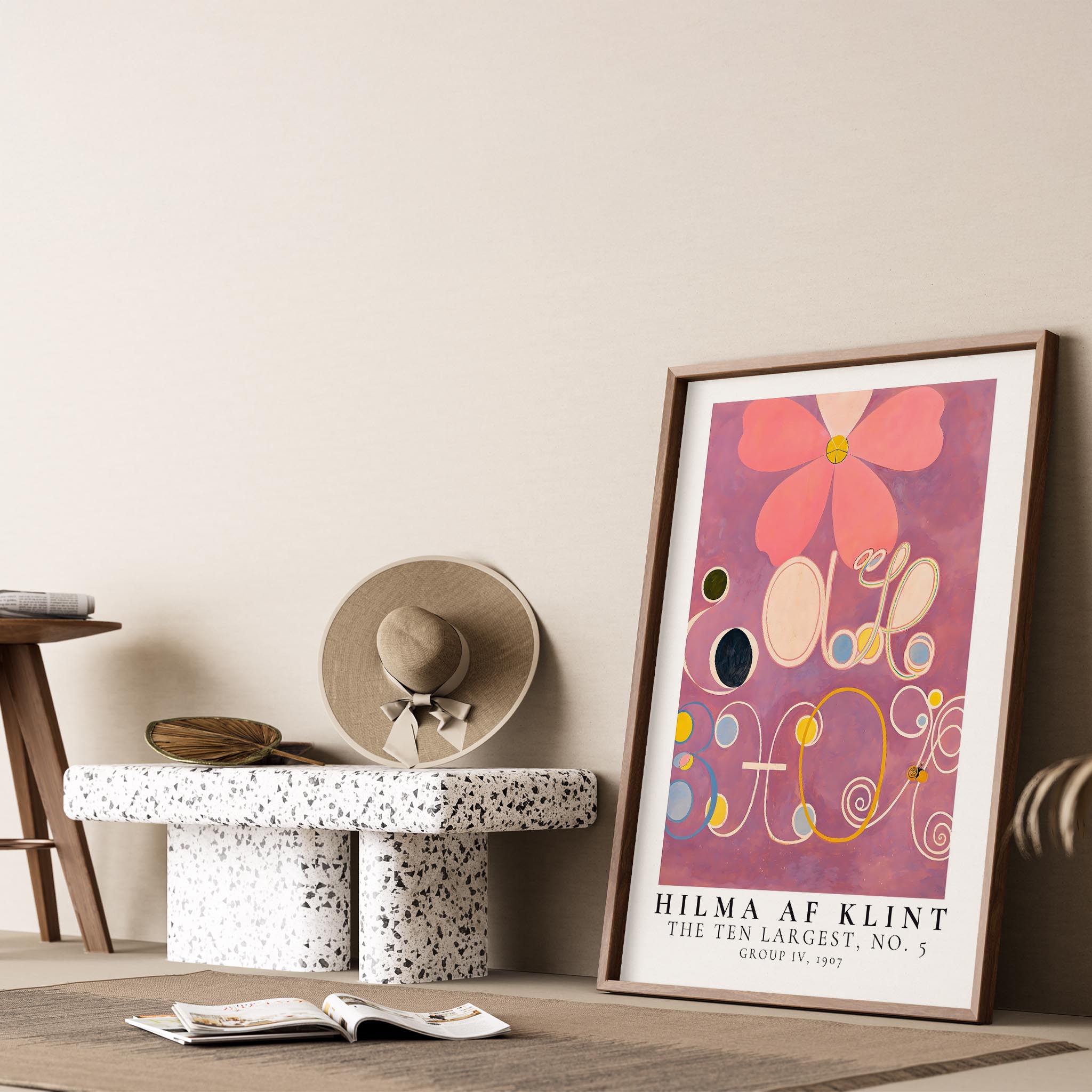 Hilma af Klint X Duvar Tablosu