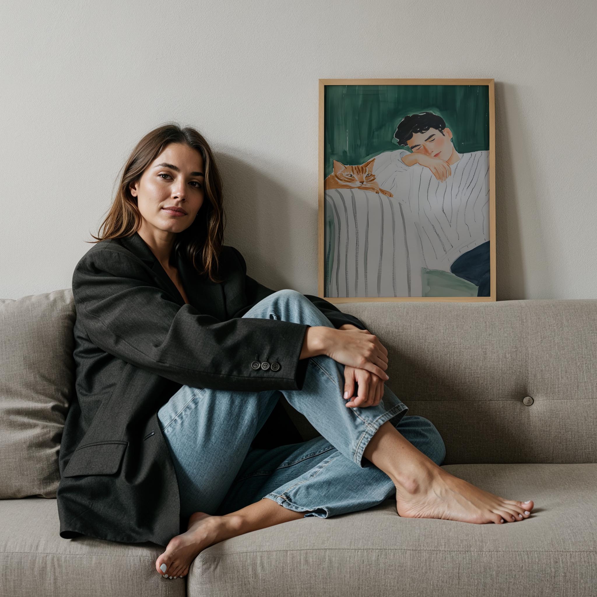 Dinlenme XXXIV - Kediyle Mola