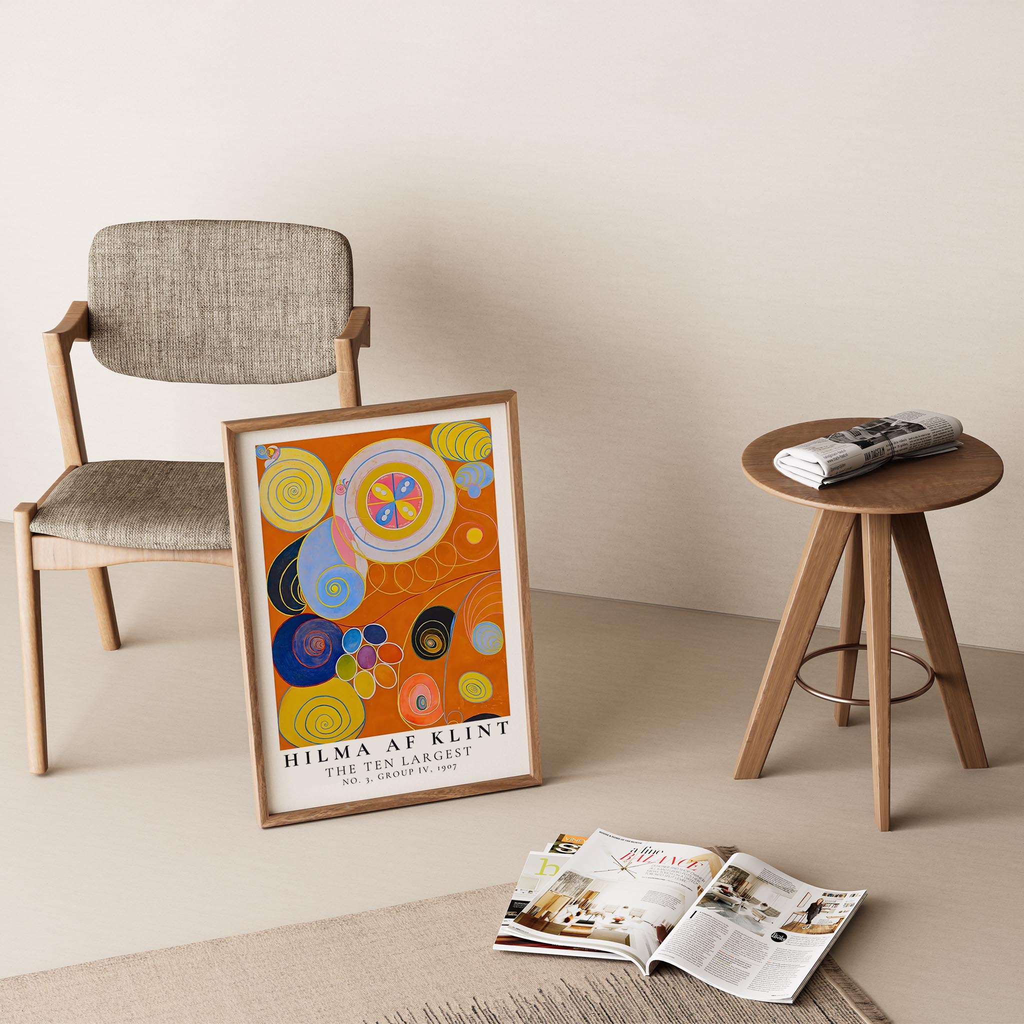 Hilma af Klint 109 Duvar Tablosu