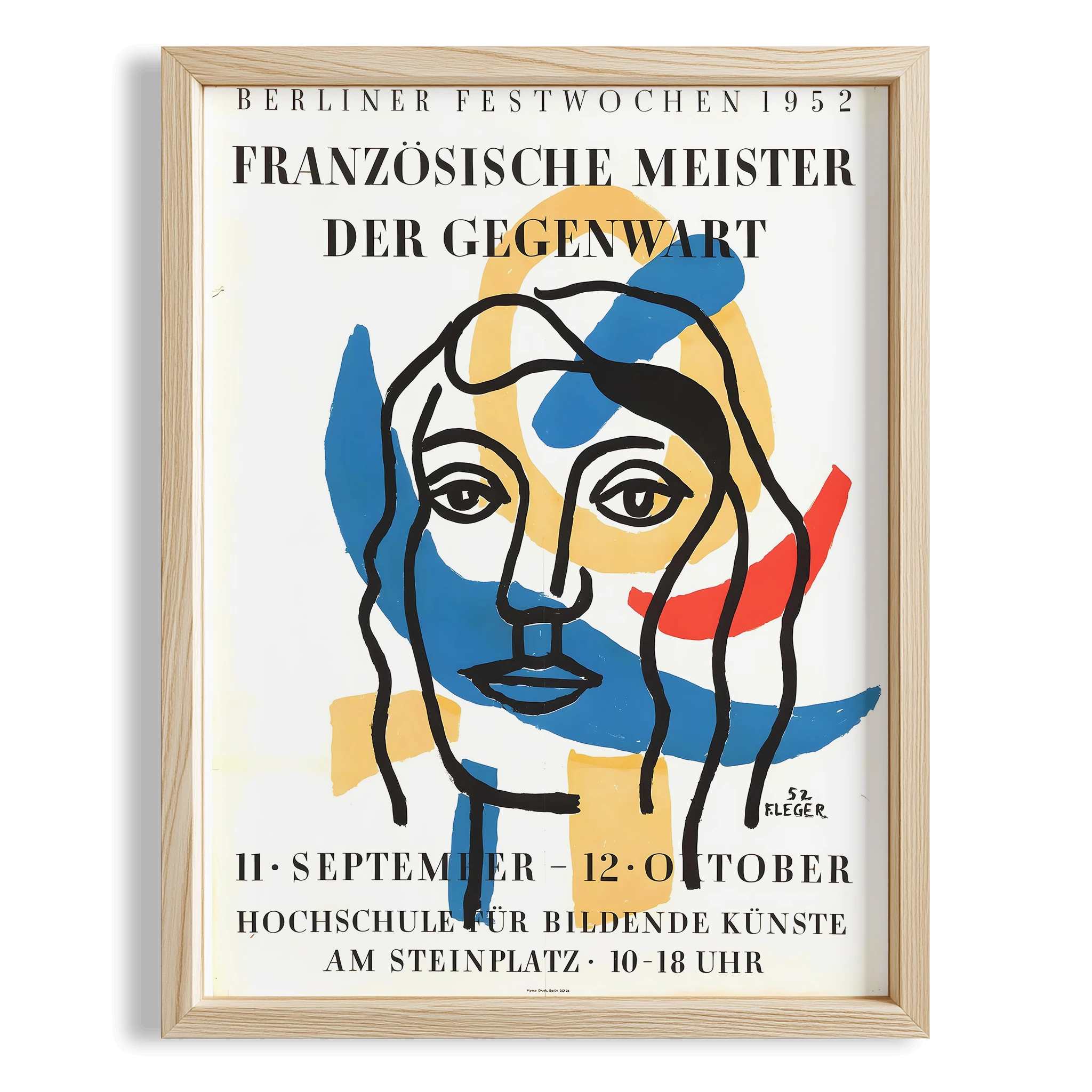 Fernand Leger II Duvar Tablosu