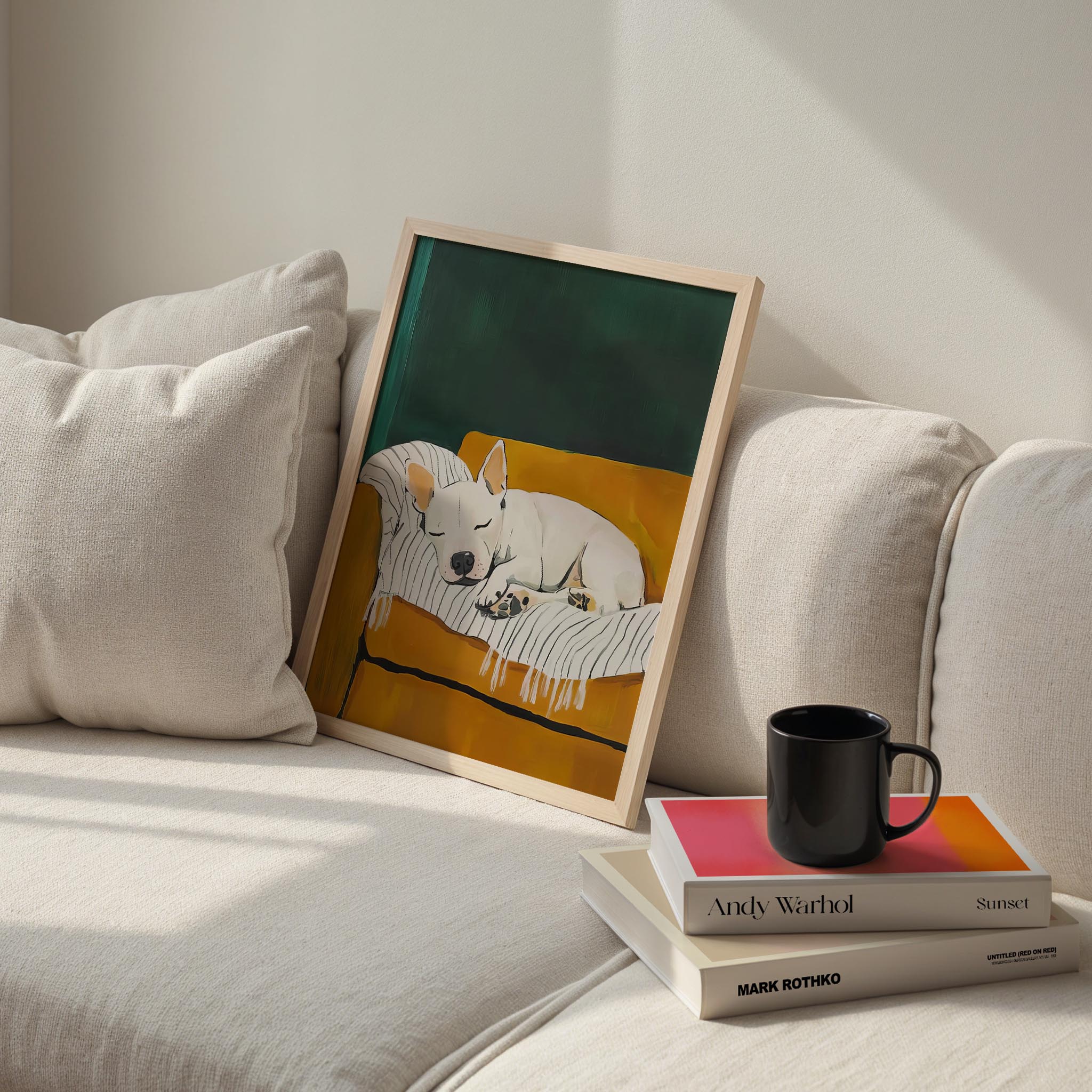 Köpek Portre X - Fransız Buldog Staffordshire