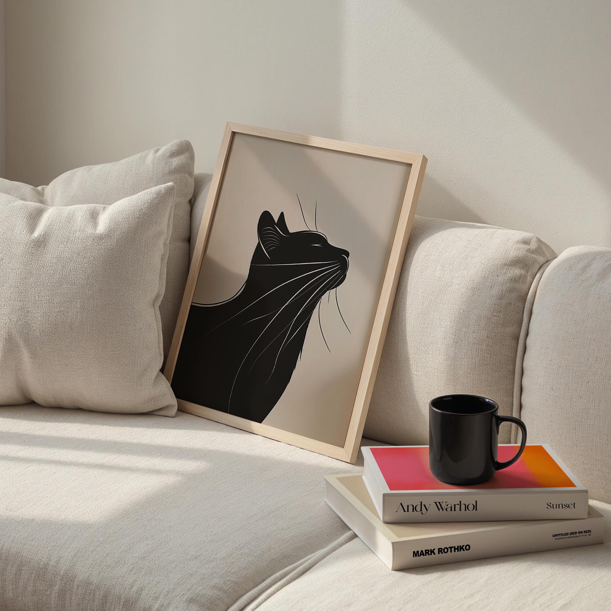 Kedi Portre III - Minimalist