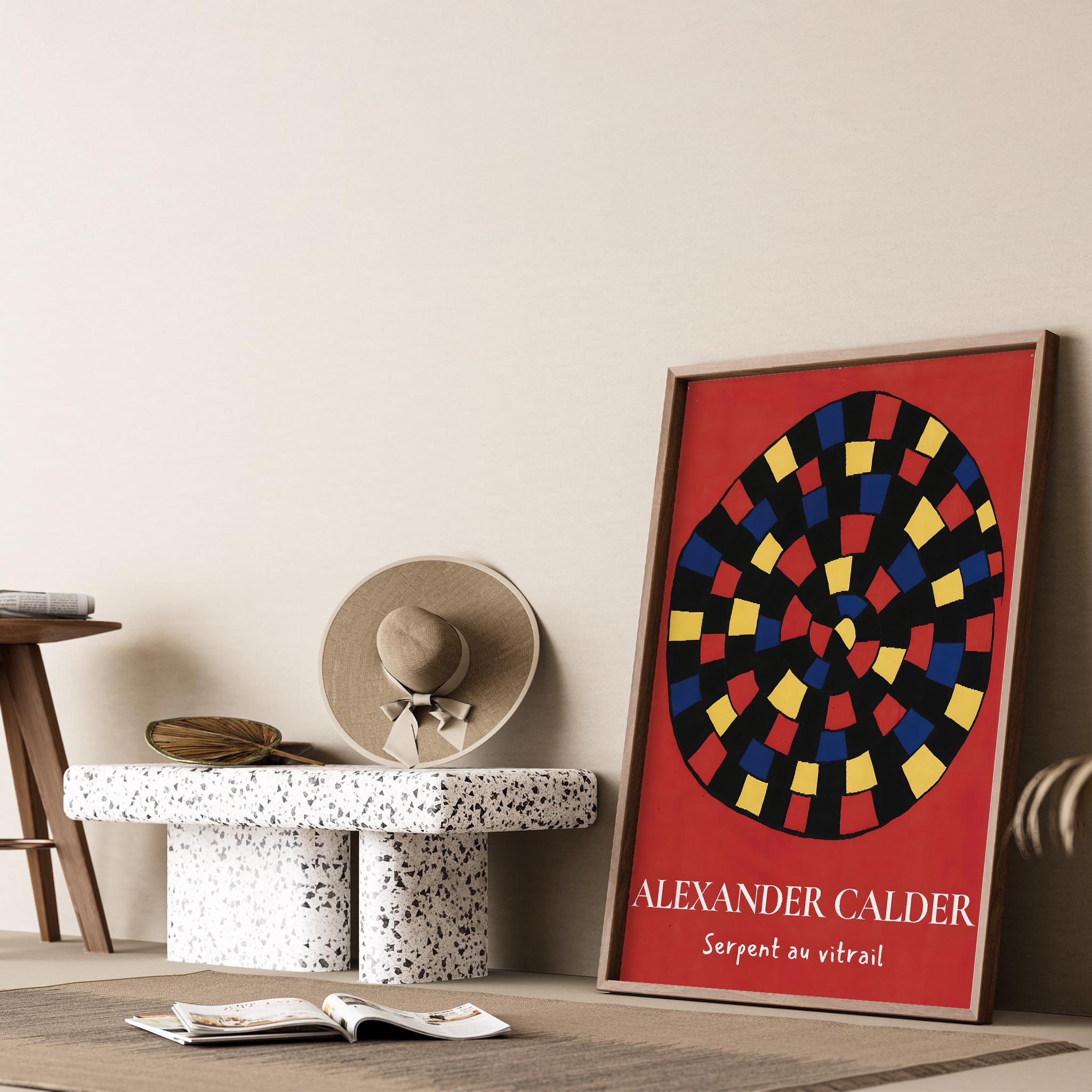 Alexander Sandy Calder XXIV Duvar Tablosu