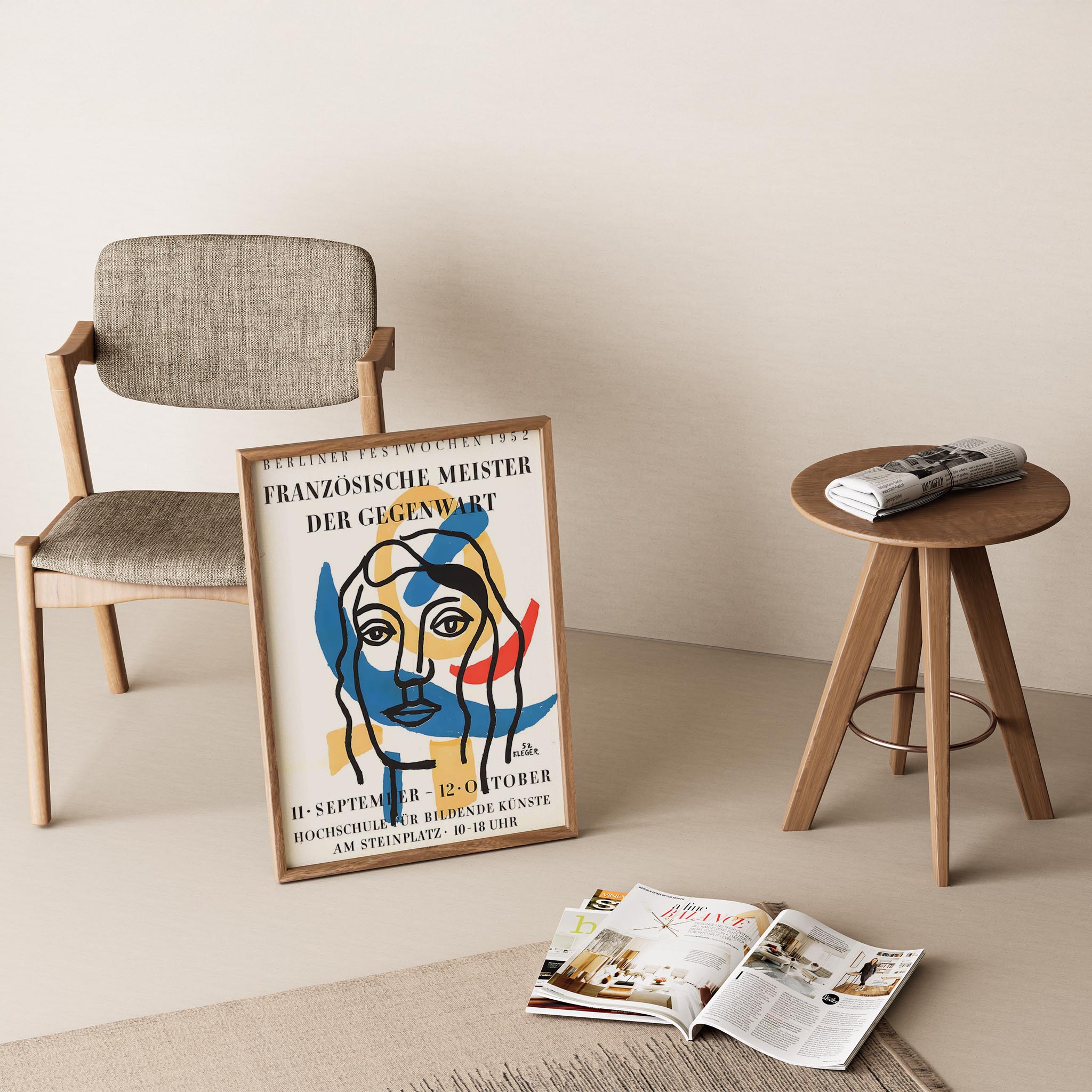 Fernand Leger II Duvar Tablosu