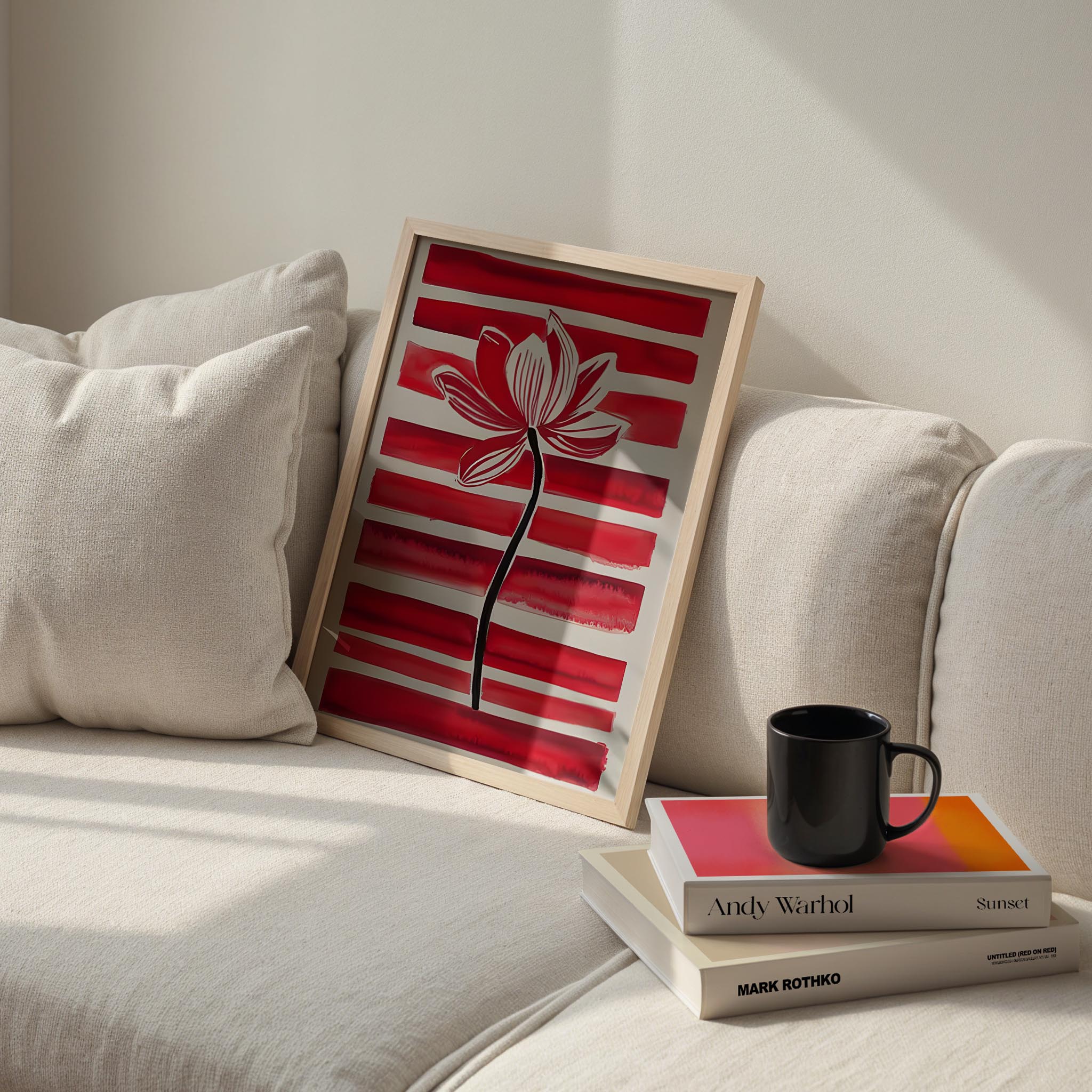 Çiçek Çizgisi II - Kırmızı Lale