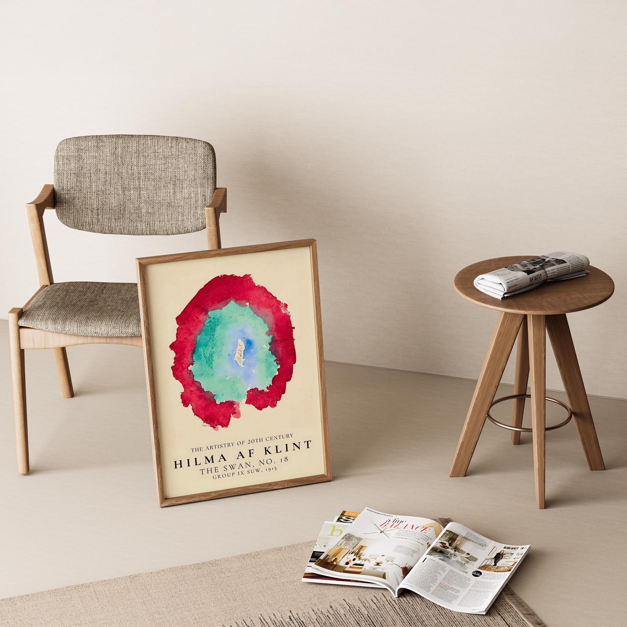 Hilma af Klint 104 Duvar Tablosu