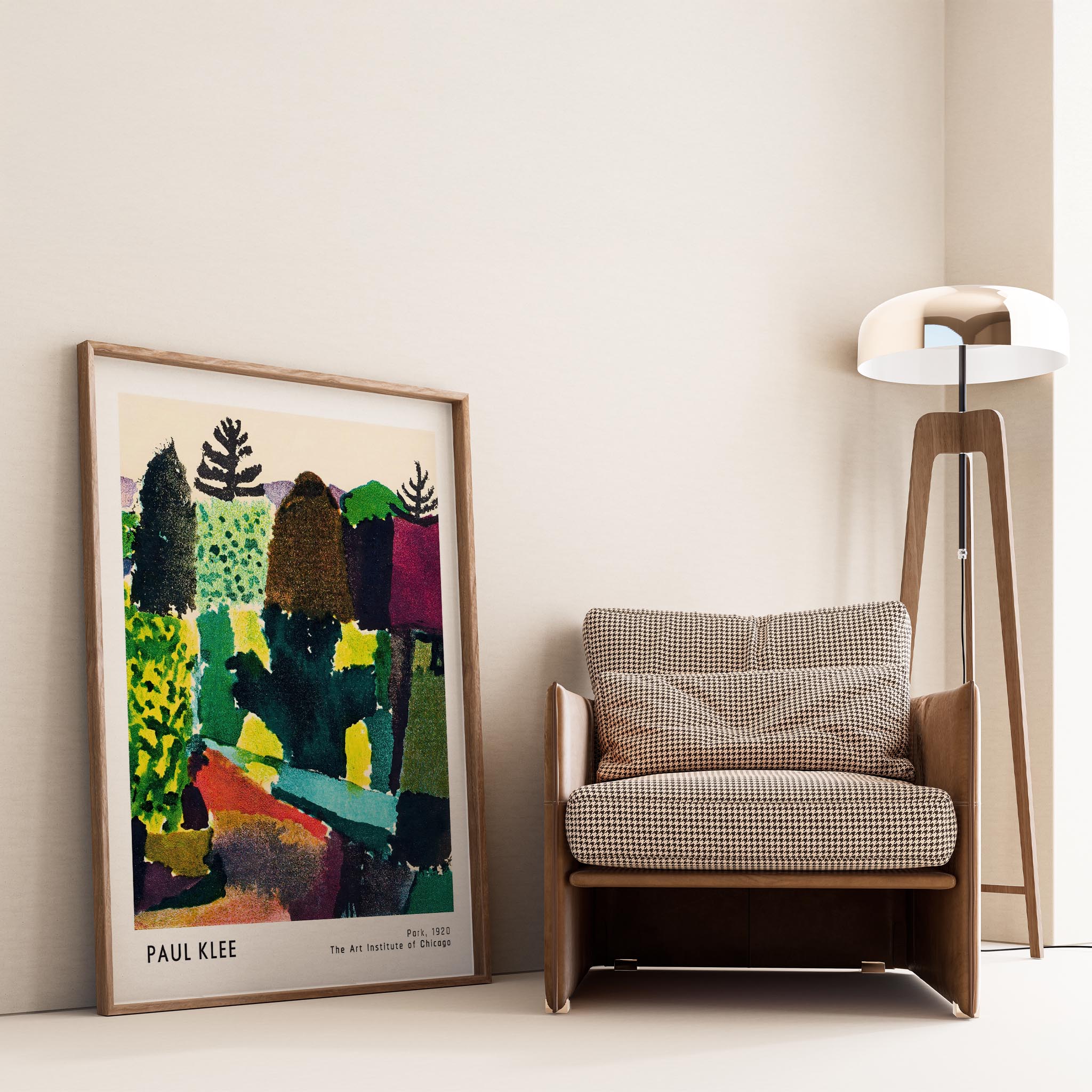 Paul Klee Park 1920 Suluboya I Duvar Tablosu