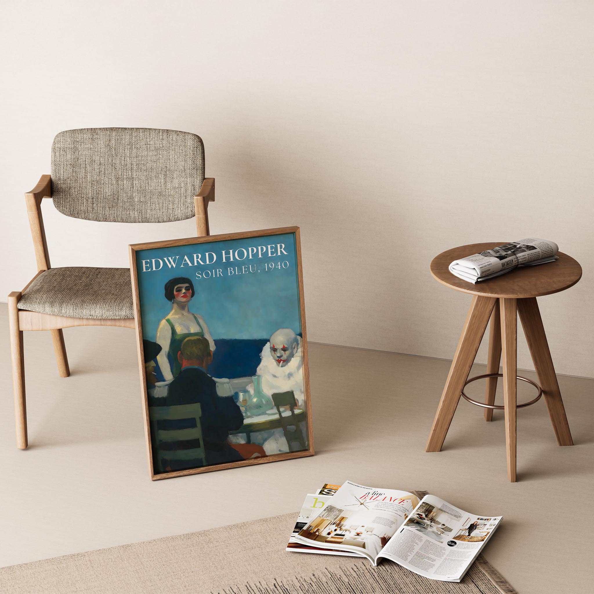 Edward Hopper XVI Duvar Tablosu