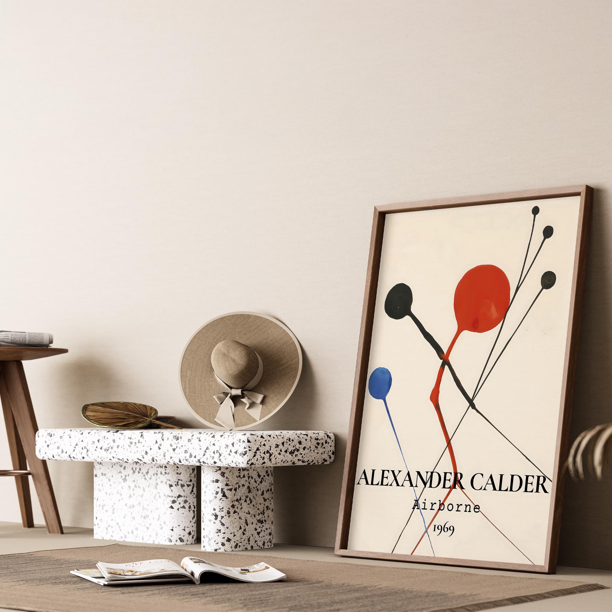 Alexander Sandy Calder XV Duvar Tablosu