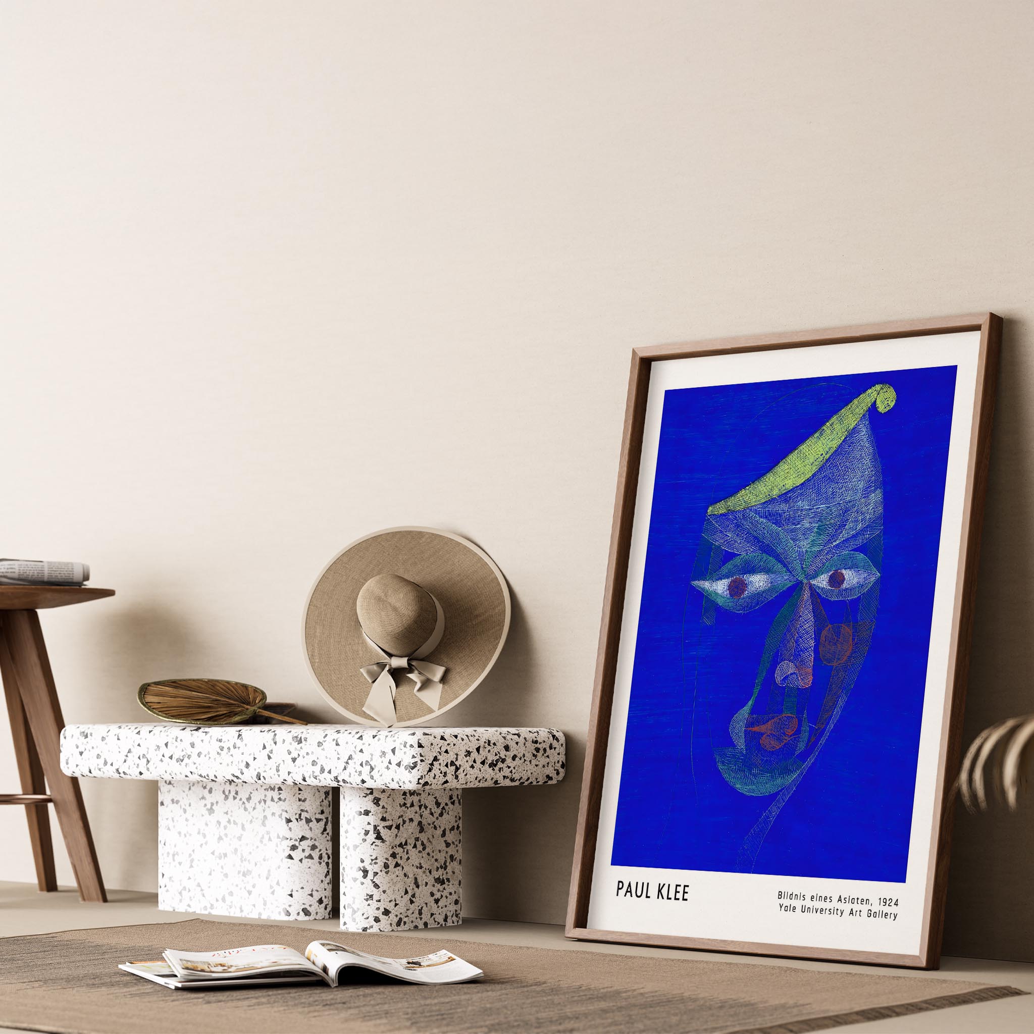 Paul Klee Sadece Körlük 1924 Suluboya I Duvar Tablosu