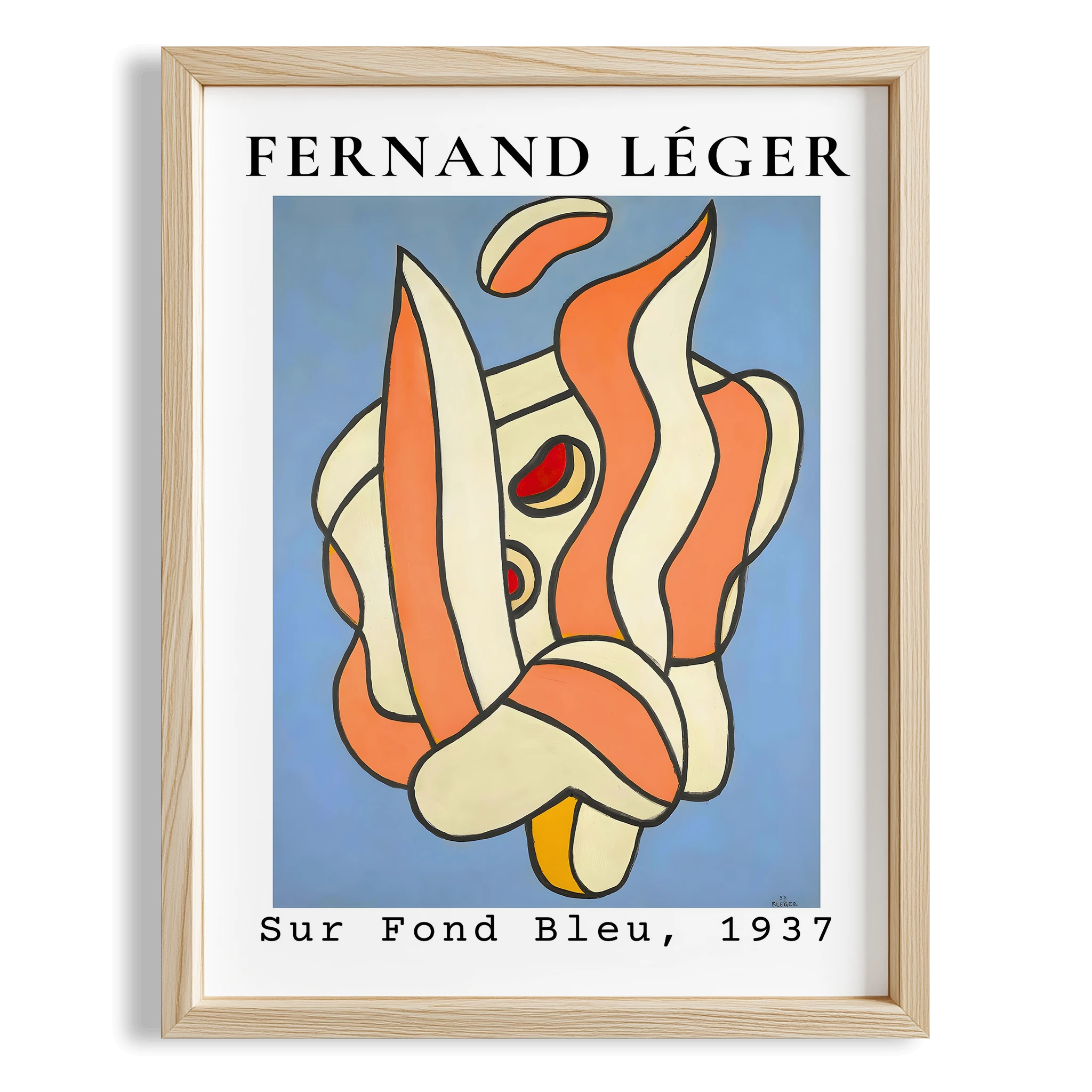 Fernand Leger 33 Duvar Tablosu