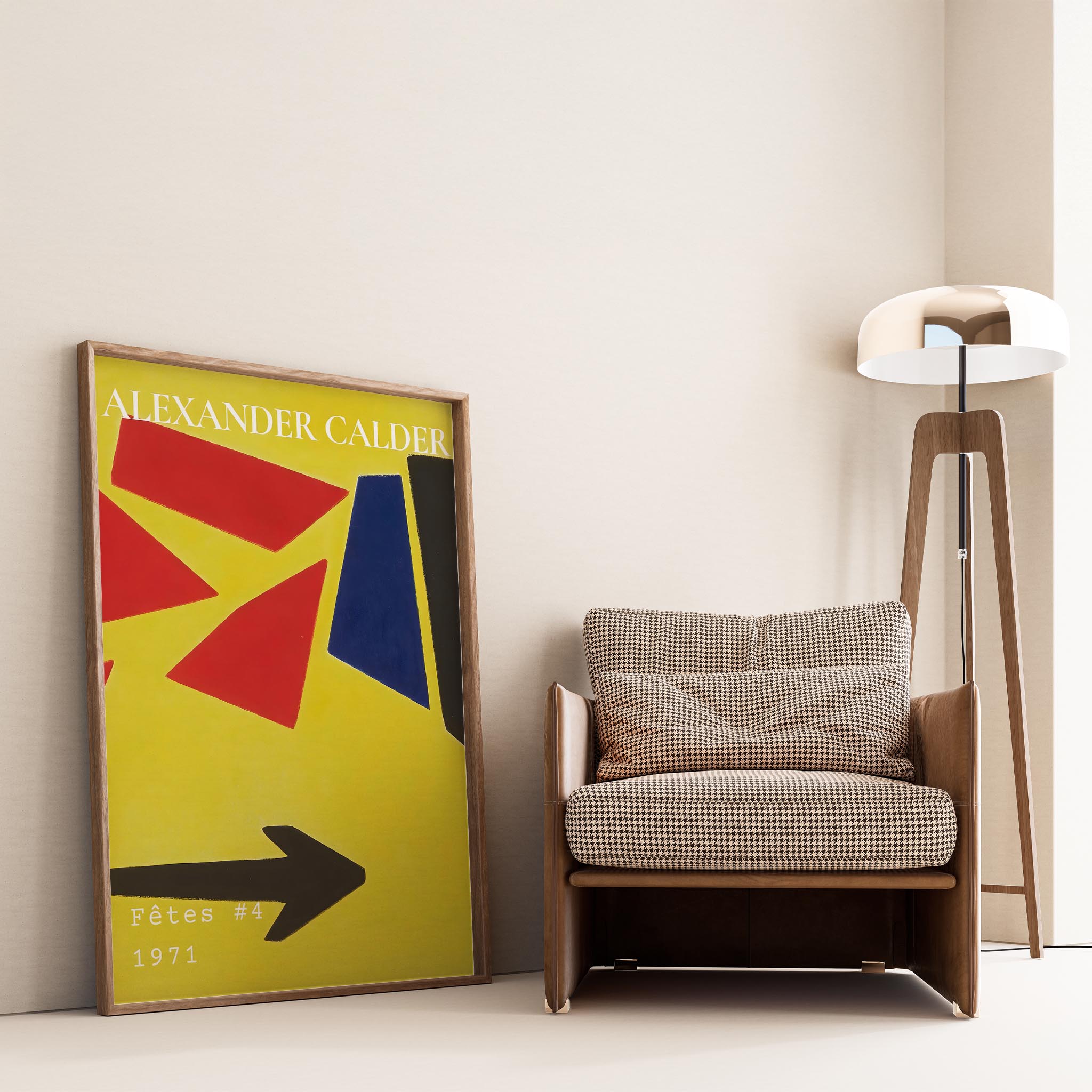 Alexander Sandy Calder XXI Duvar Tablosu