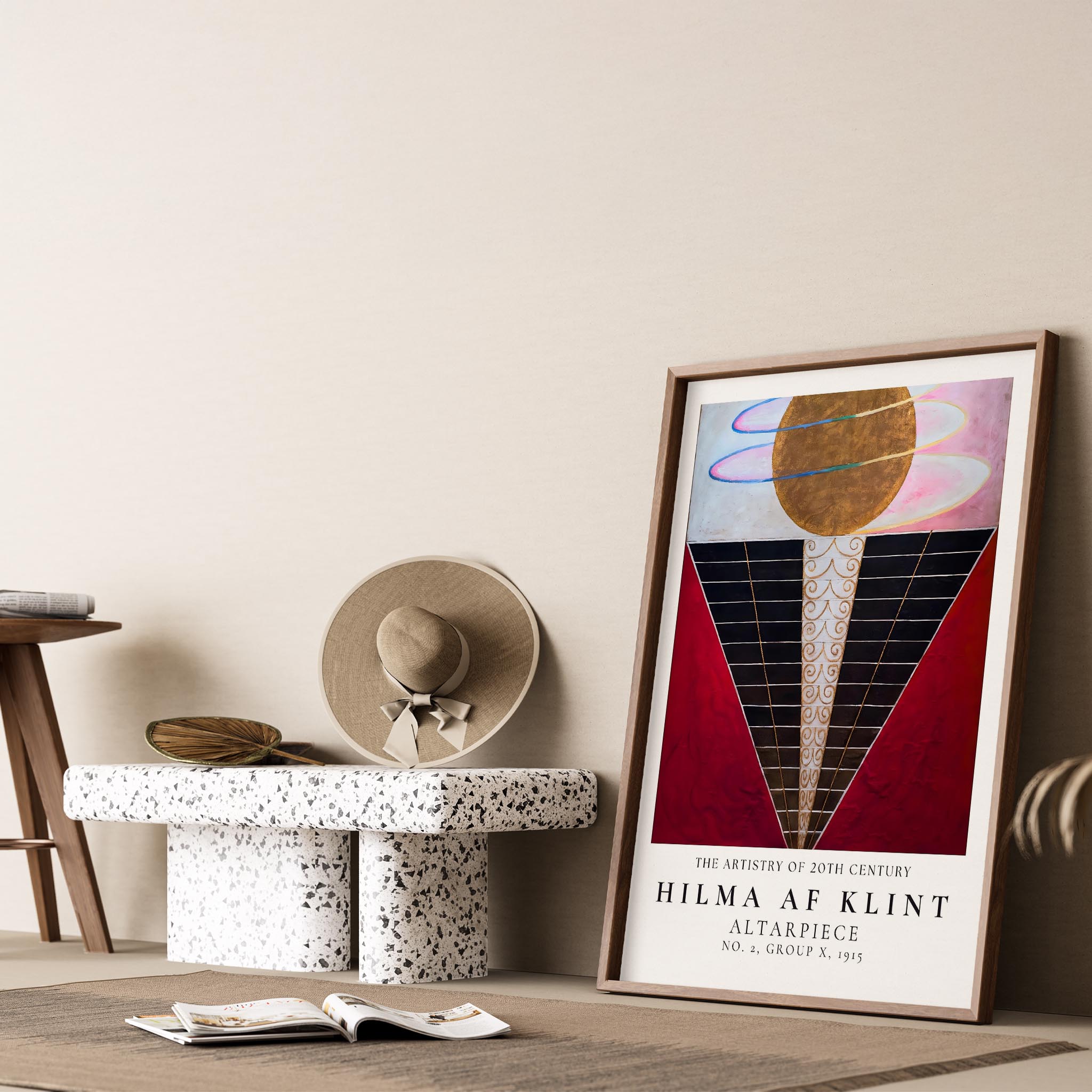 Hilma af Klint XXVII Duvar Tablosu